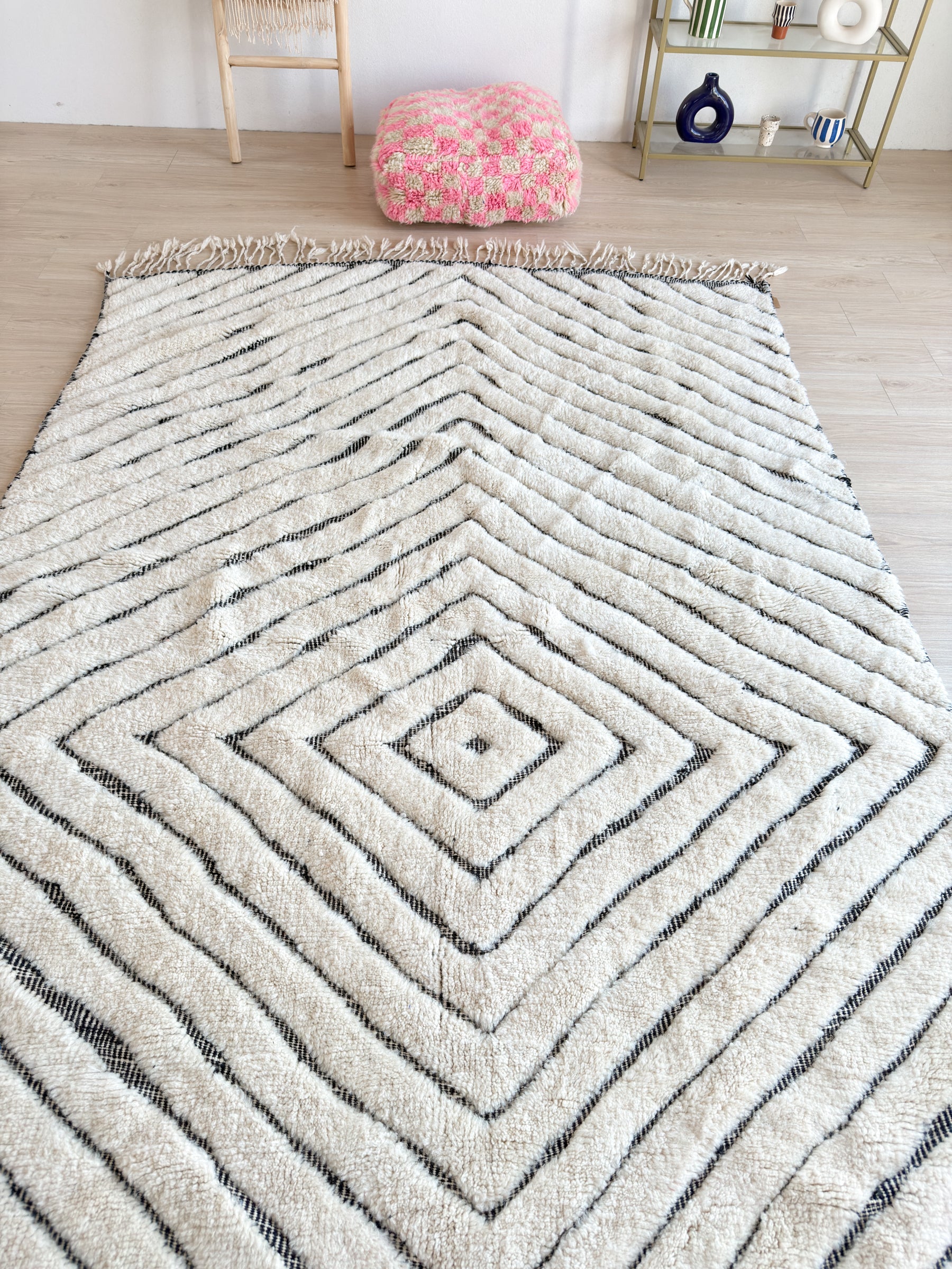 Beni Ouarain Teppich 195 x 360 cm – Nr. 2501