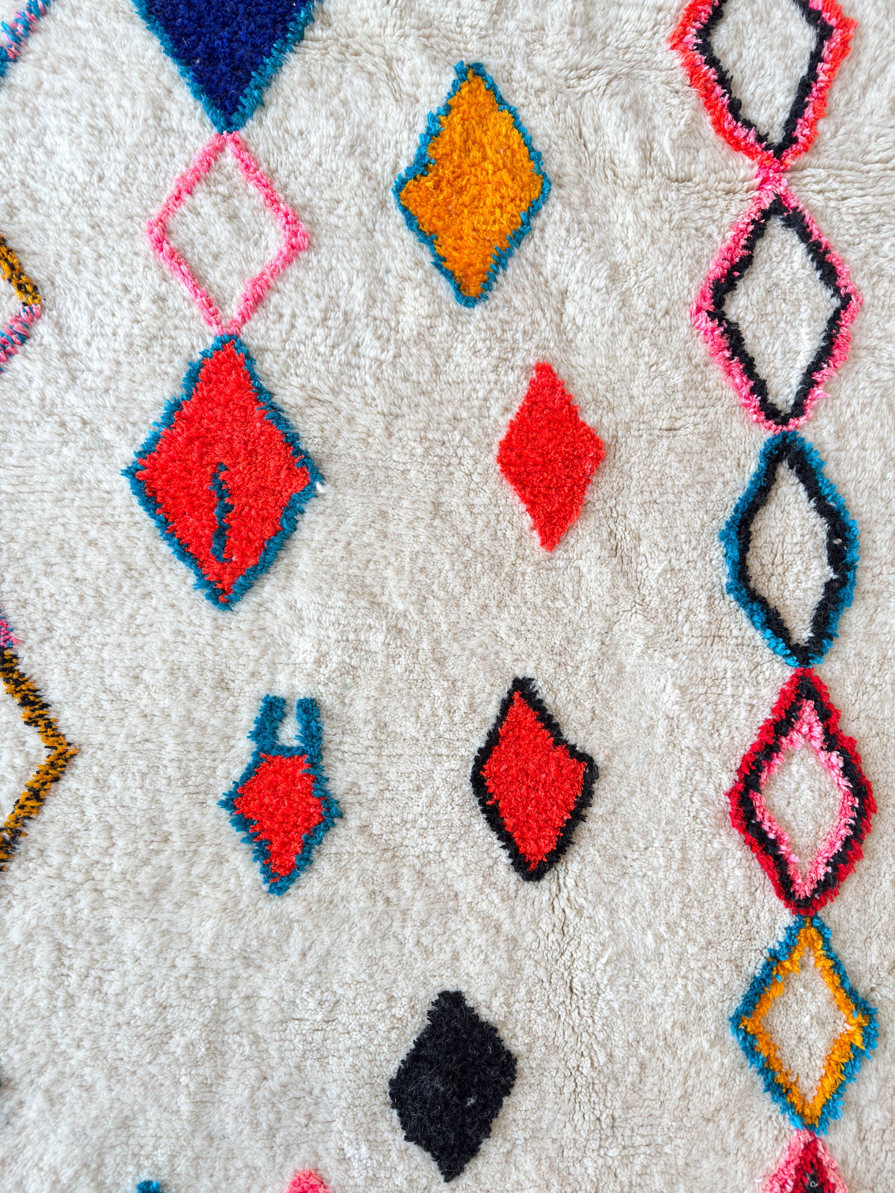 Colorful Berber rug 210 x 327 cm - No. 2477