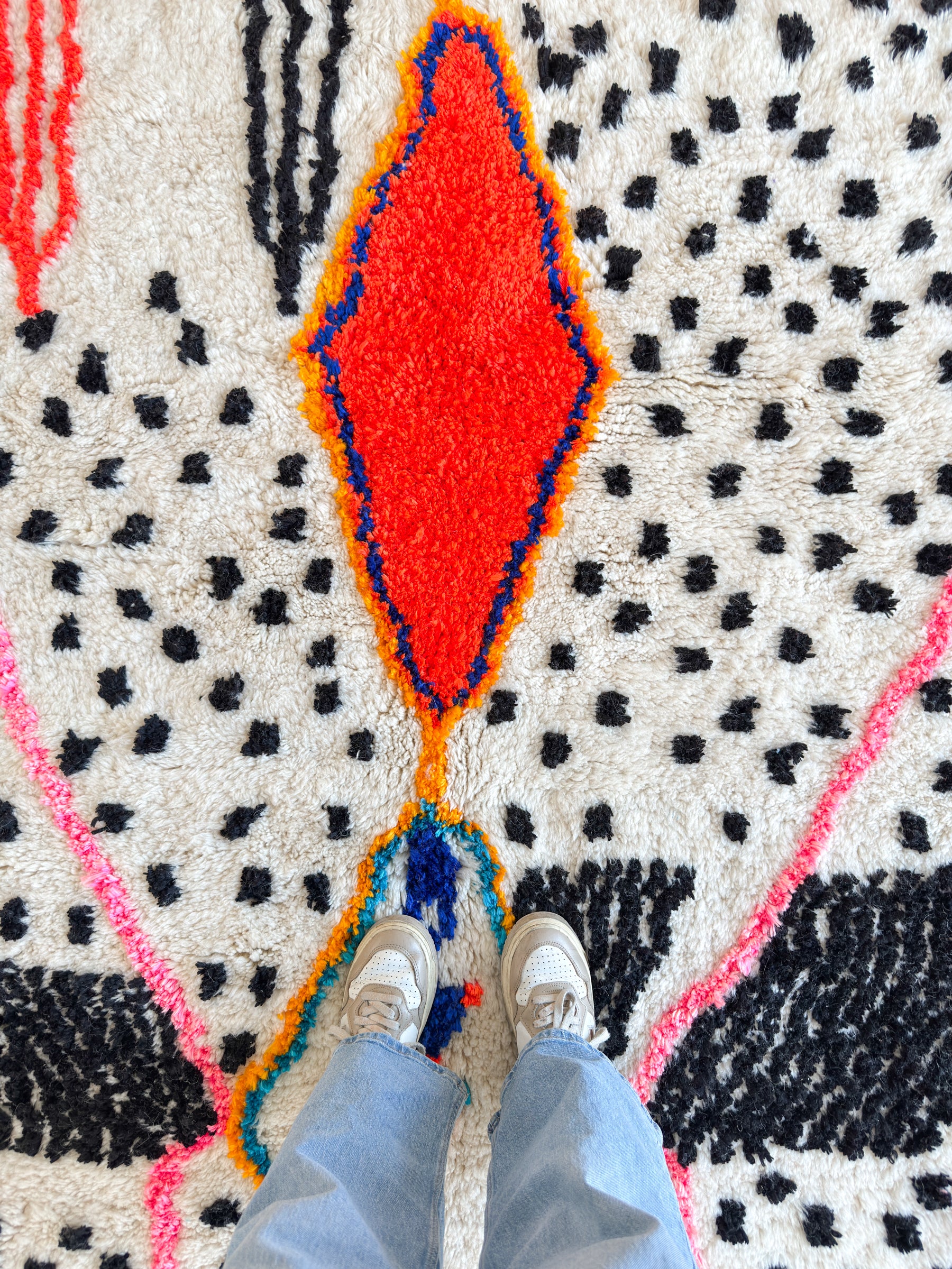 Colorful Berber Rug 157 x 220 cm - n°2492