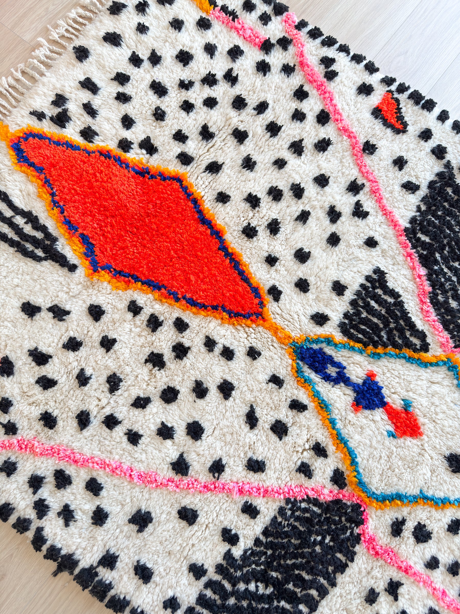 Colorful Berber Rug 157 x 220 cm - n°2492