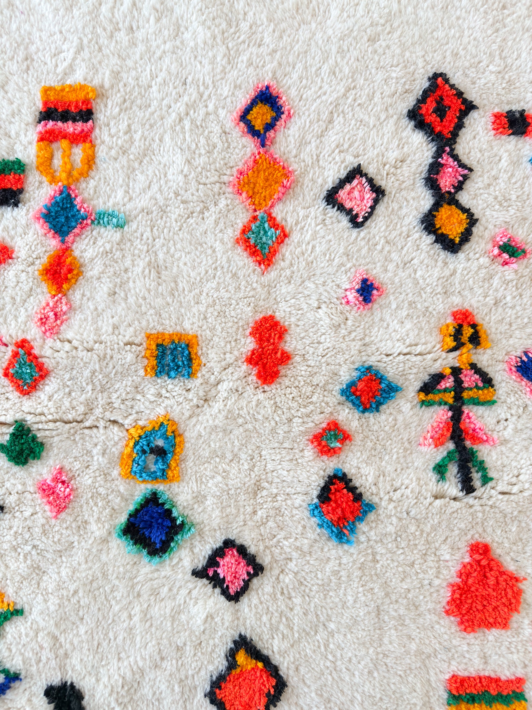 Colorful Berber Rug 119 x 197 cm - n°2537