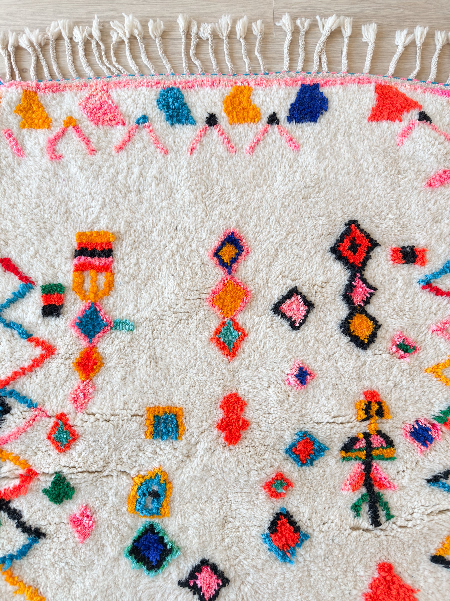 Colorful Berber Rug 119 x 197 cm - n°2537