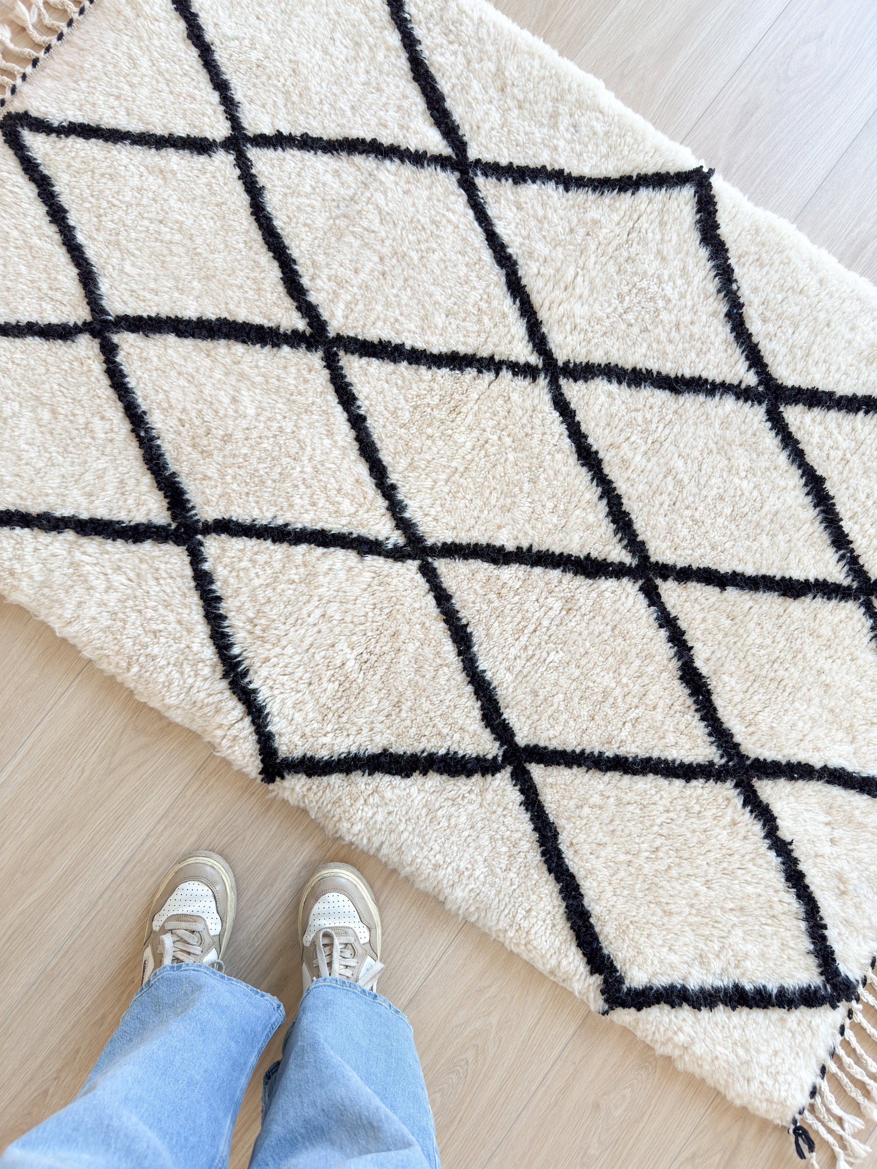 Tapis berbère coloré 100 x 171 cm - n°2522