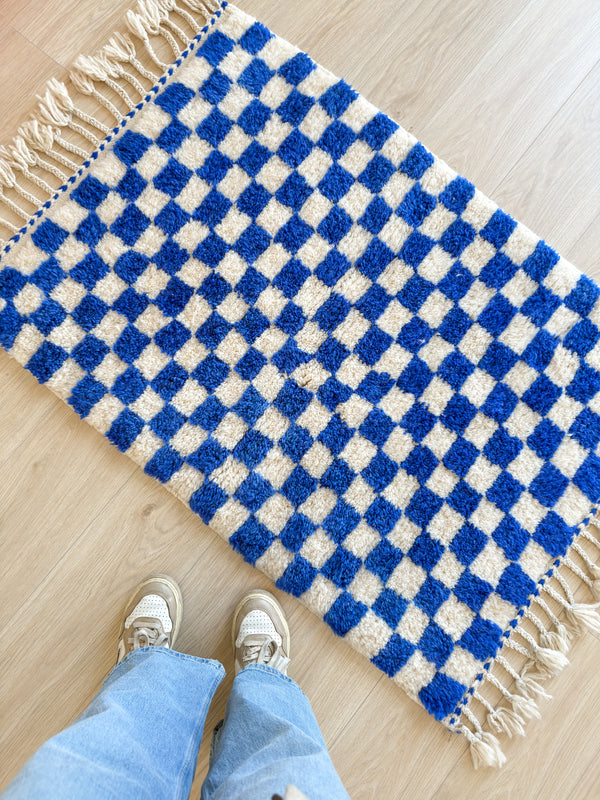 Colorful Berber Rug 84 x 138 cm - n°2508