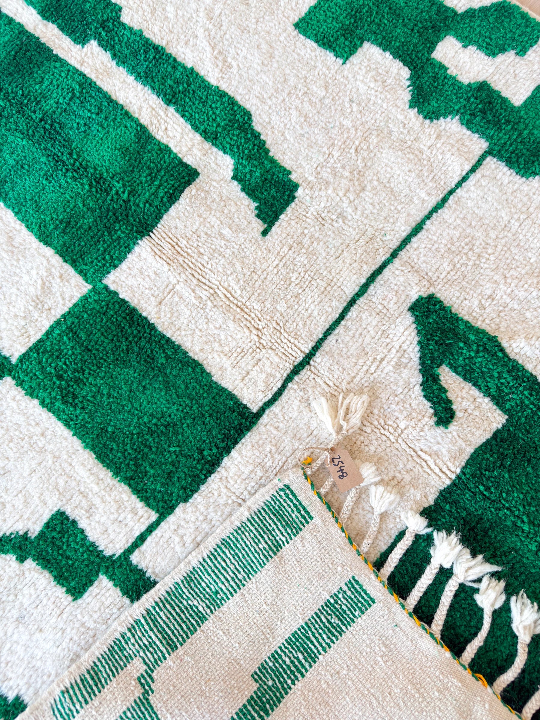 Bunter Berberteppich 151 x 260 cm - Nr. 2548