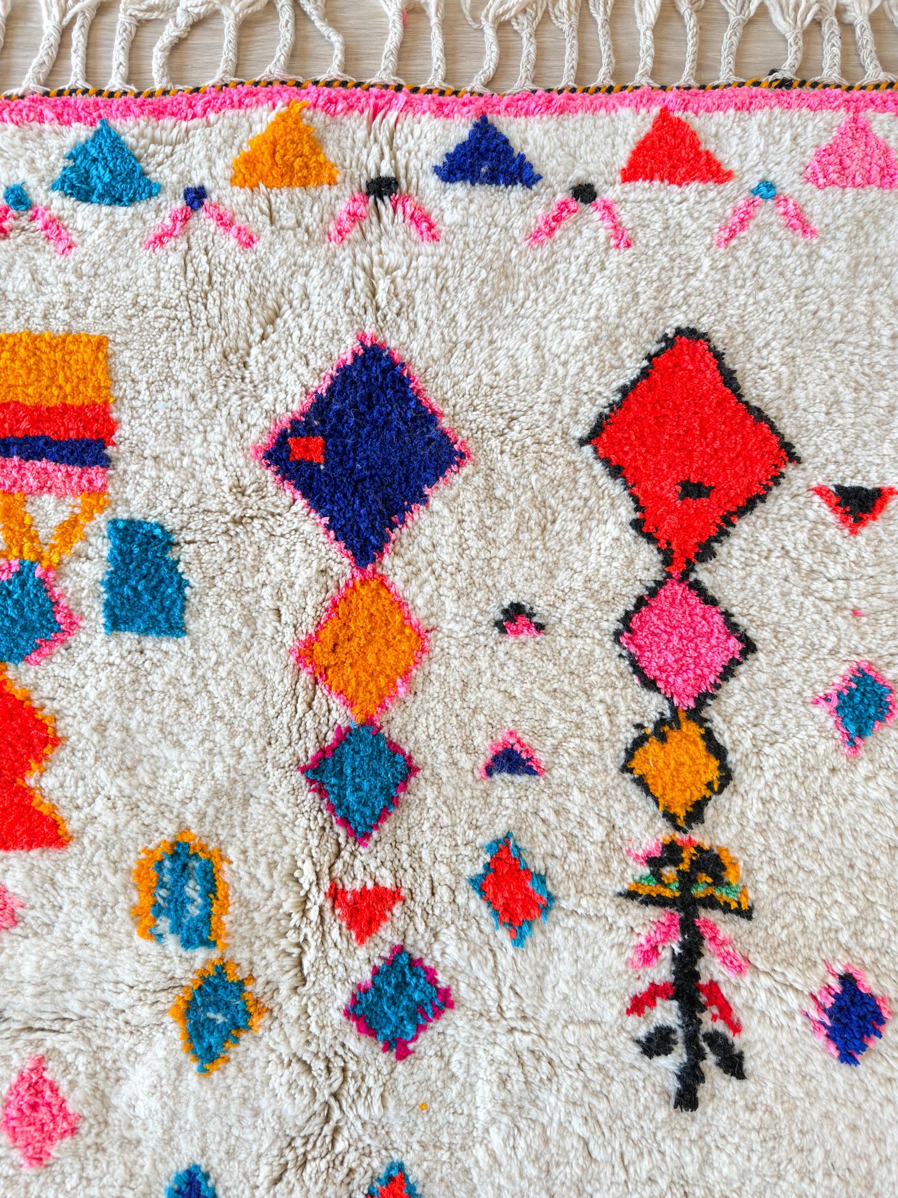 Kleurrijk berbers tapijt 147 x 233 cm - n°2570