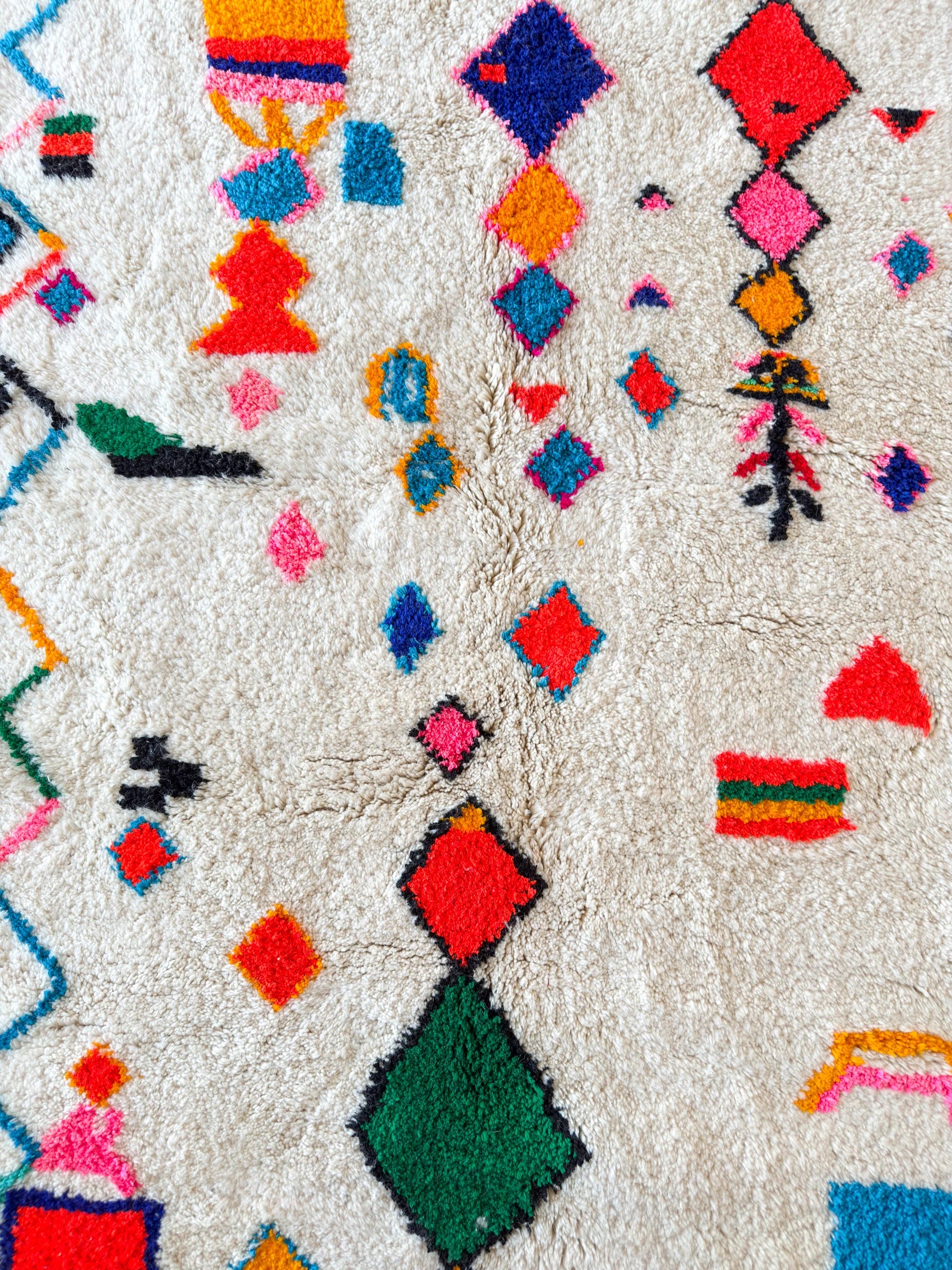 Kleurrijk berbers tapijt 147 x 233 cm - n°2570