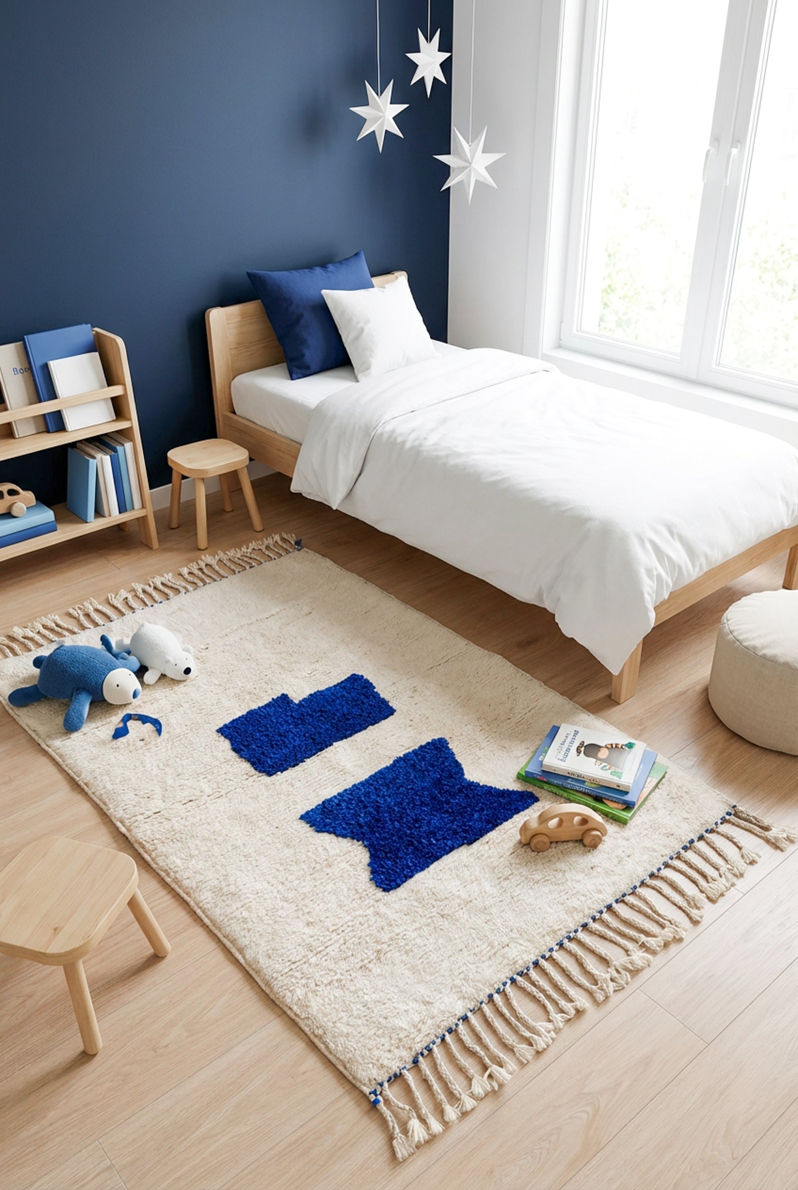 Tapis berbère coloré 100 x 176 cm - n°2455