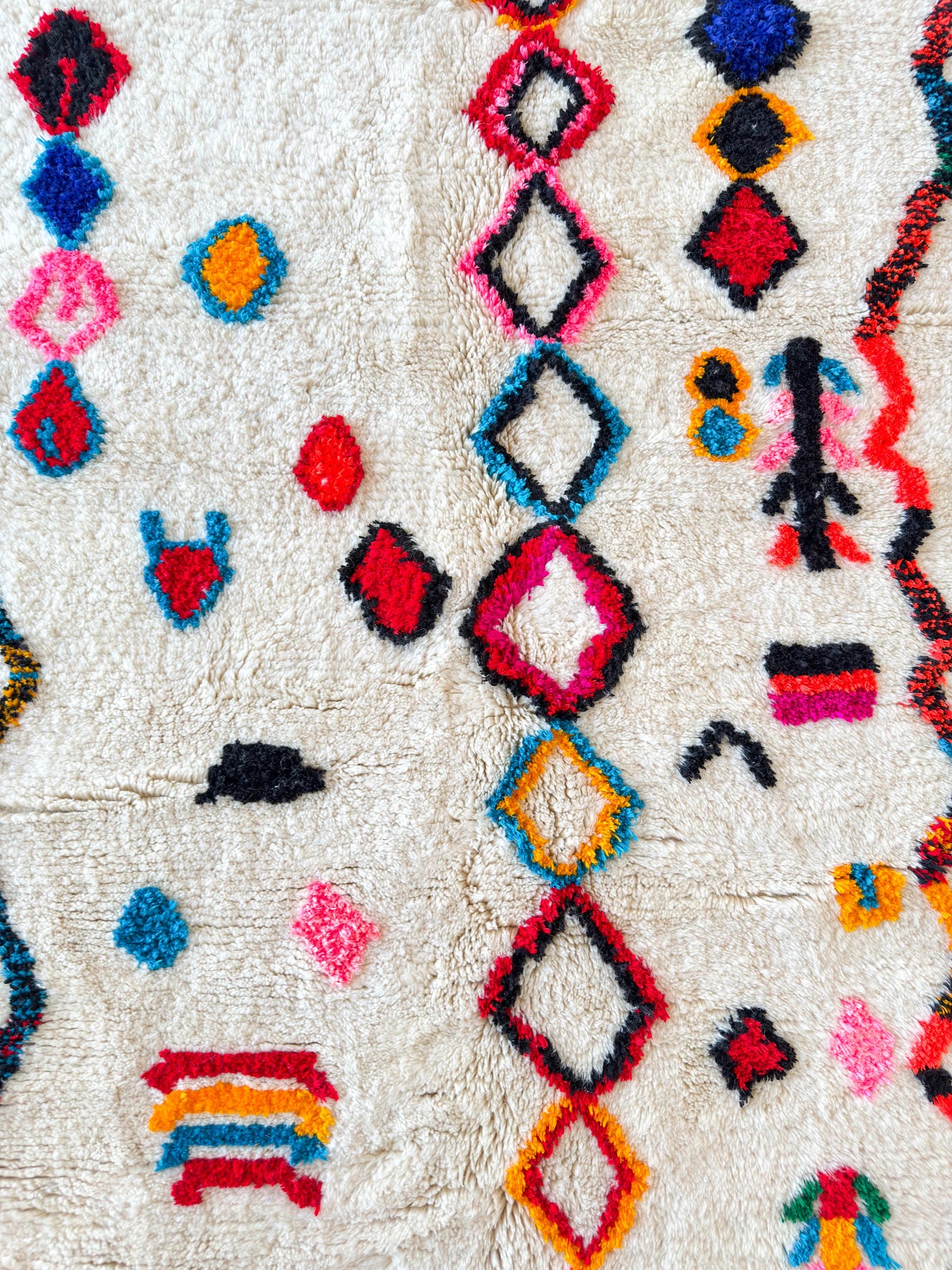 Kleurrijk berbers tapijt 144 x 230 cm - n°2571