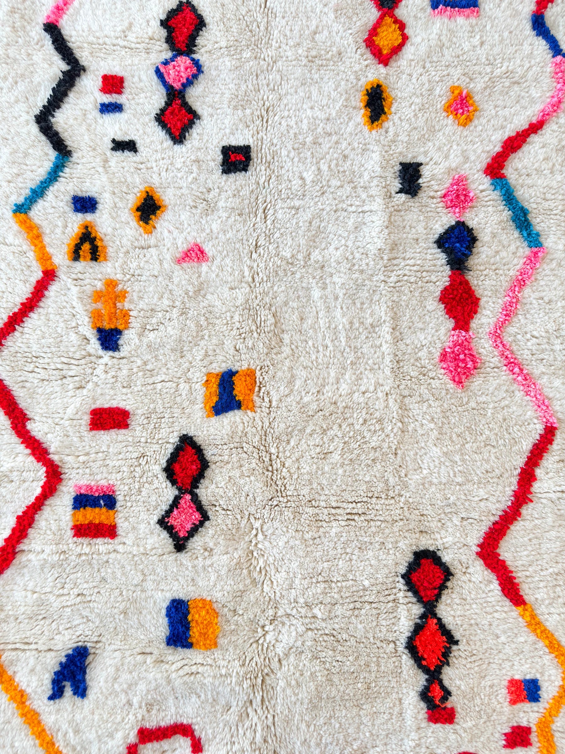 Colorful Berber Rug 119 x 203 cm - n°2567