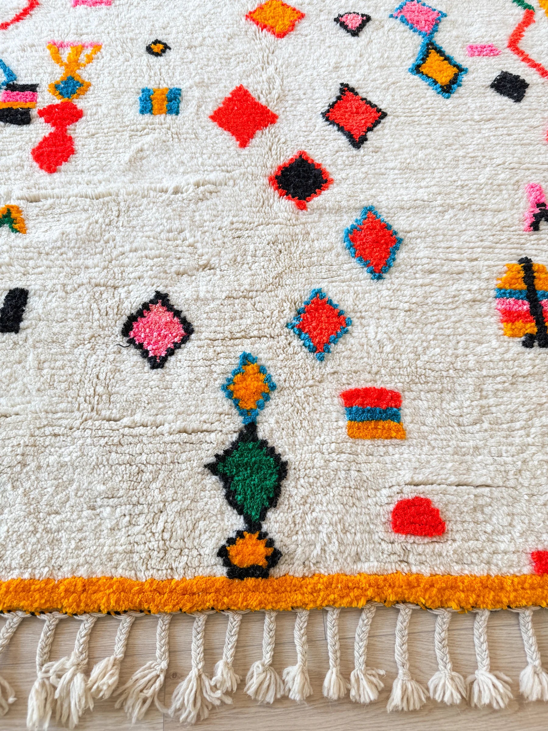 Kleurrijk Berbers tapijt 157 x 223 cm - n°2544