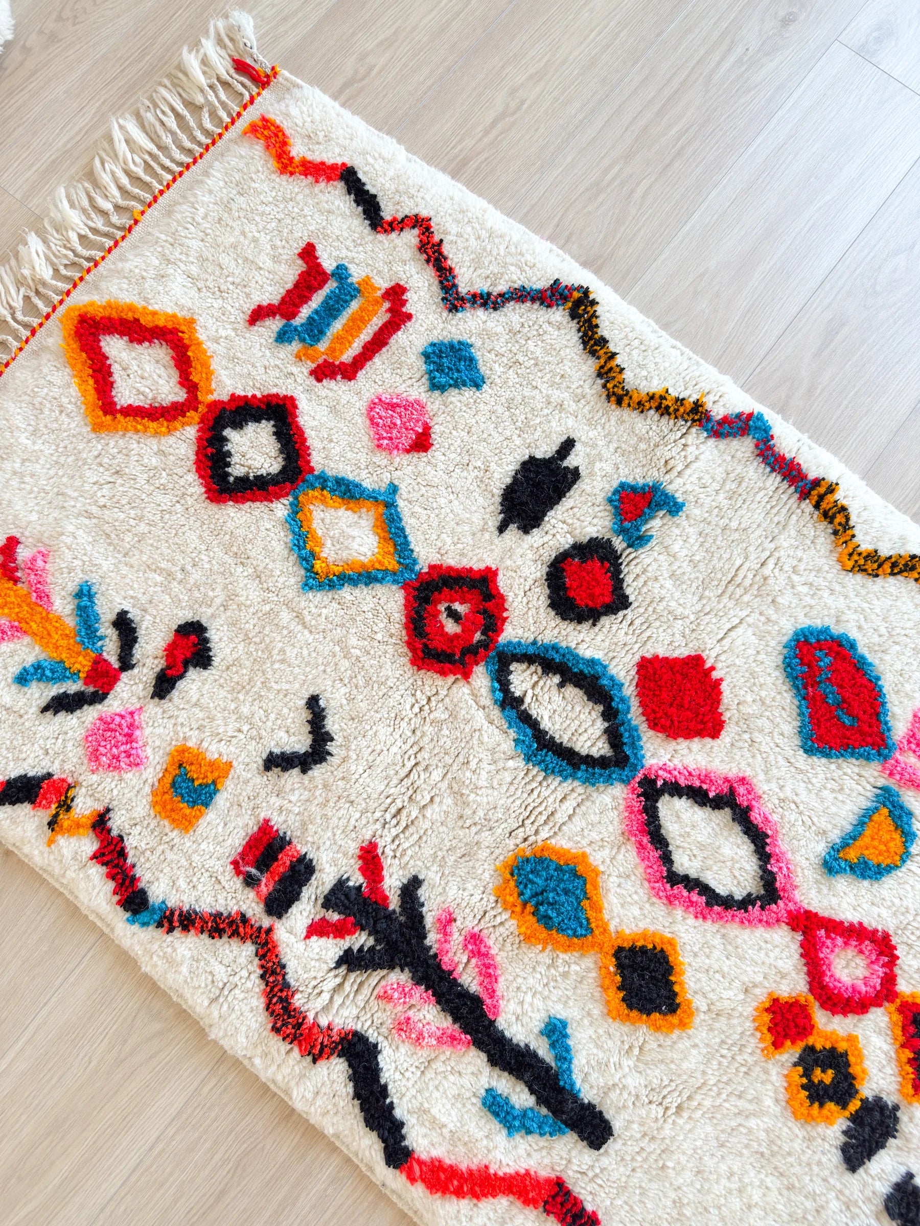 Colorful Berber Rug 100 x 176 cm - n°2552
