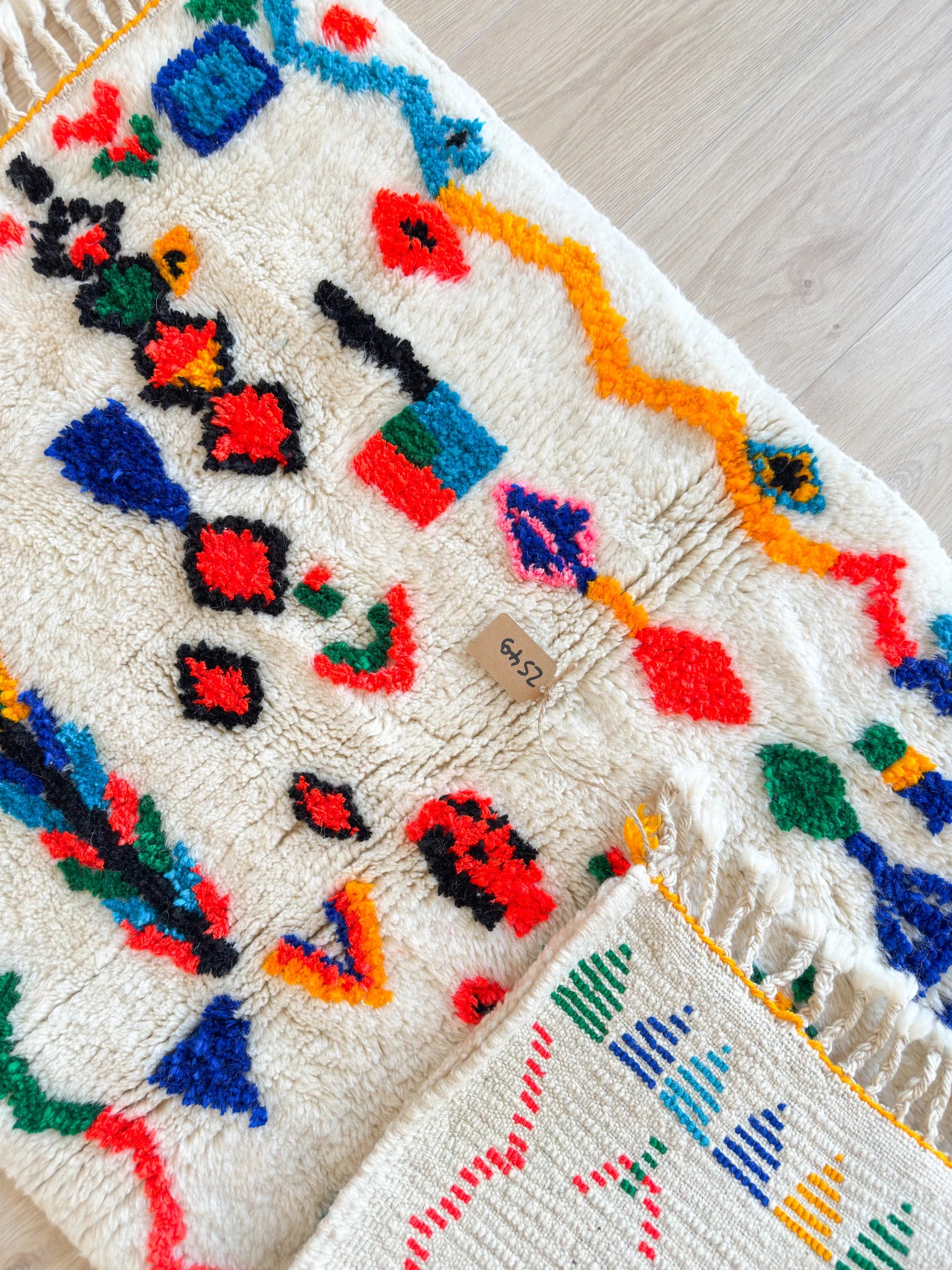 Tapete berbere colorido 78 x 136 cm - n°2549