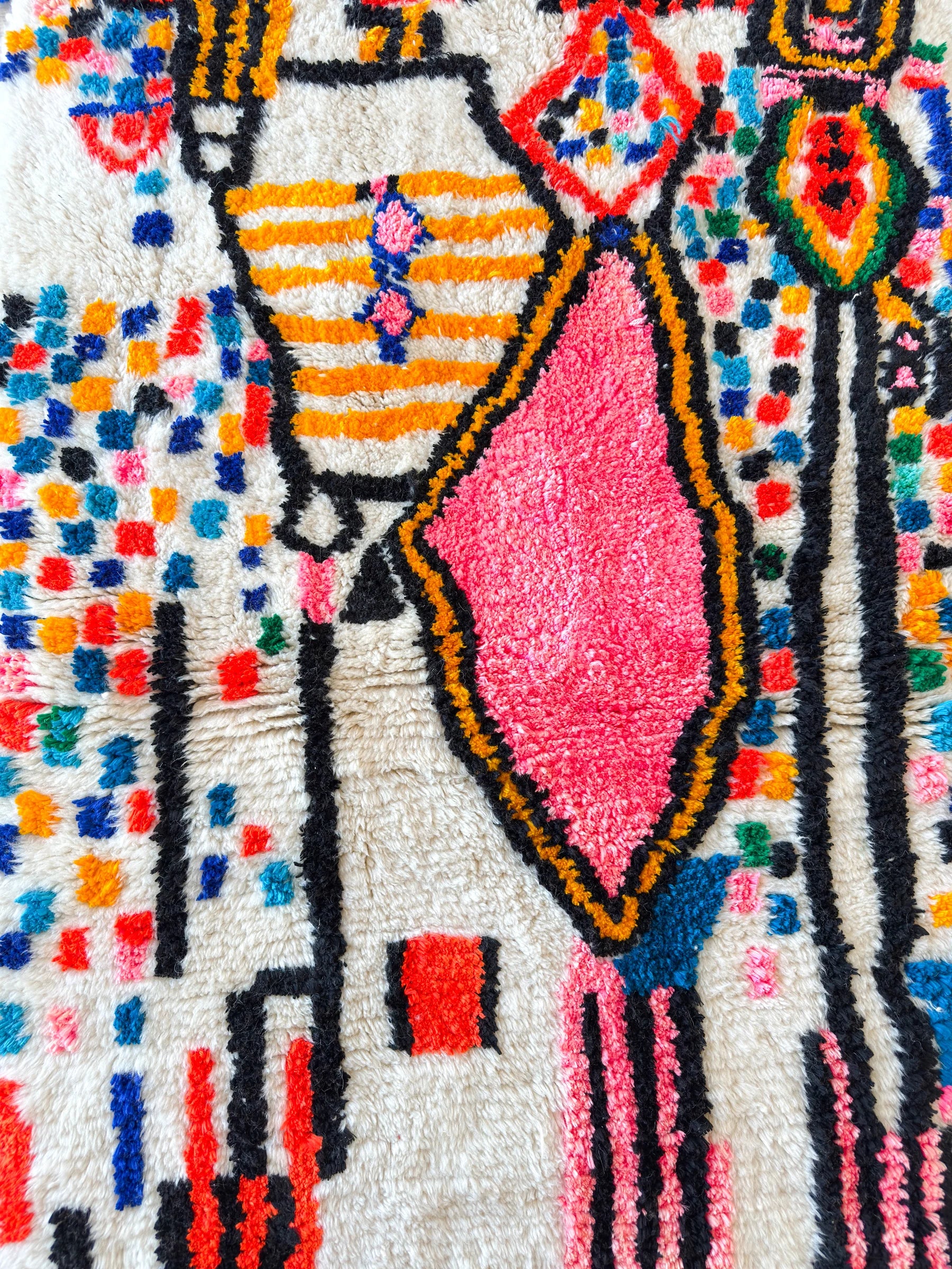 Colorful Berber Rug 107 x 173 cm - n°2545