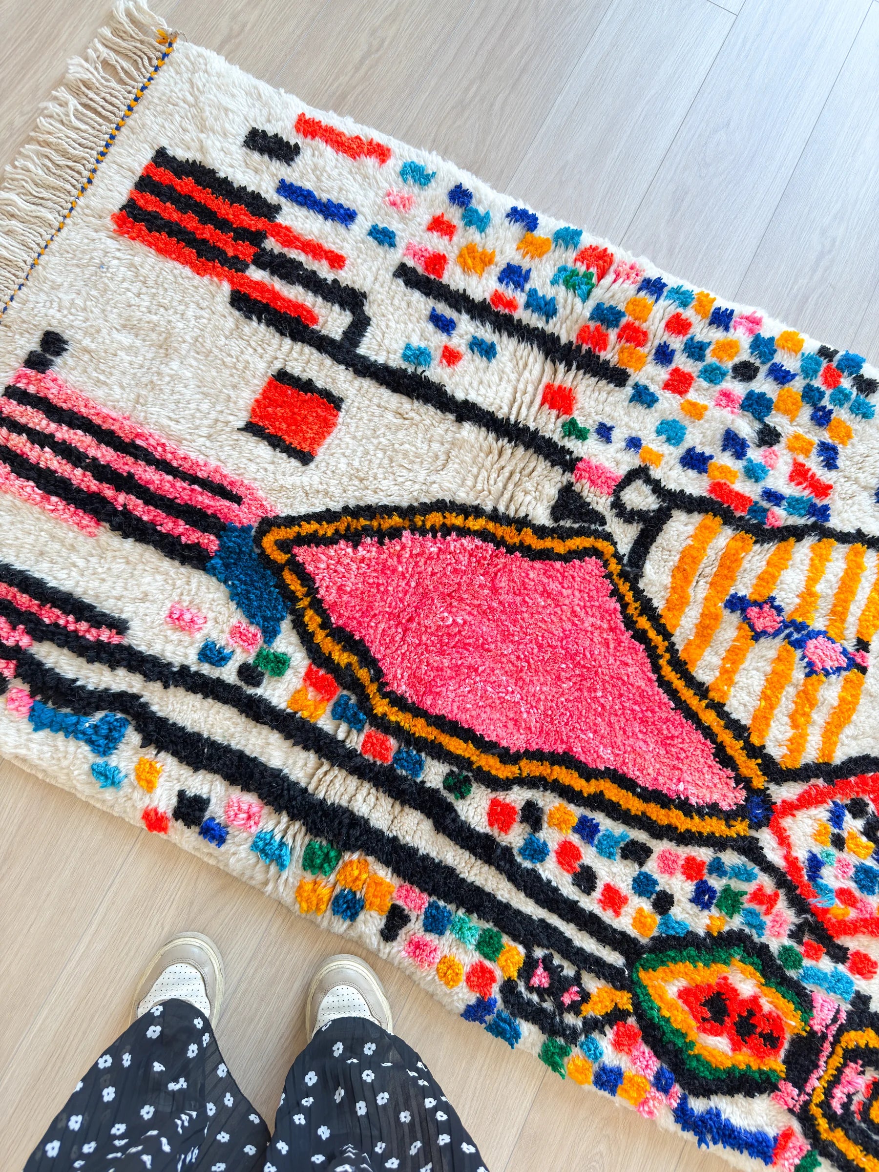 Colorful Berber Rug 107 x 173 cm - n°2545