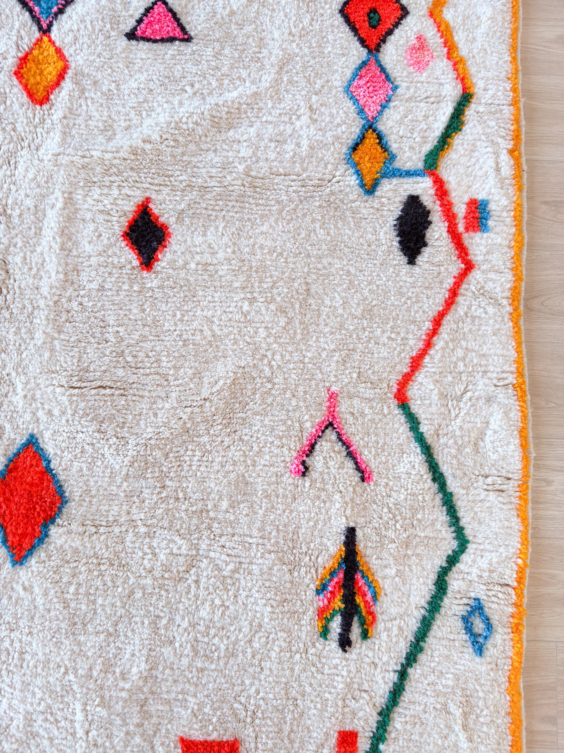 Kleurrijk Berbers tapijt 206 x 330 cm - n°2563