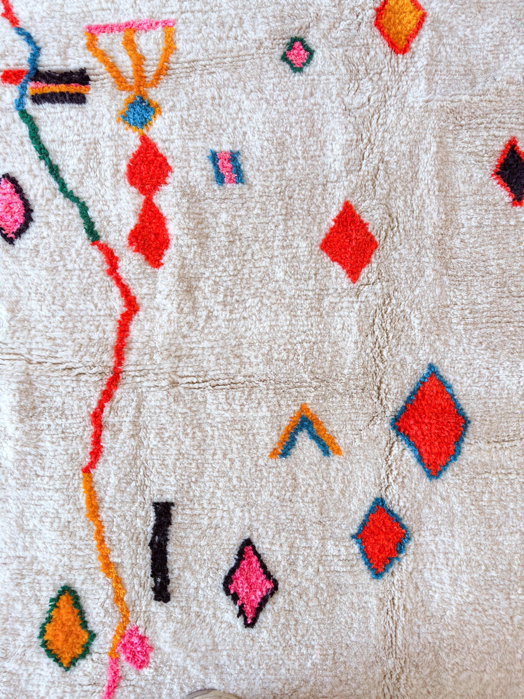 Kleurrijk Berbers tapijt 206 x 330 cm - n°2563