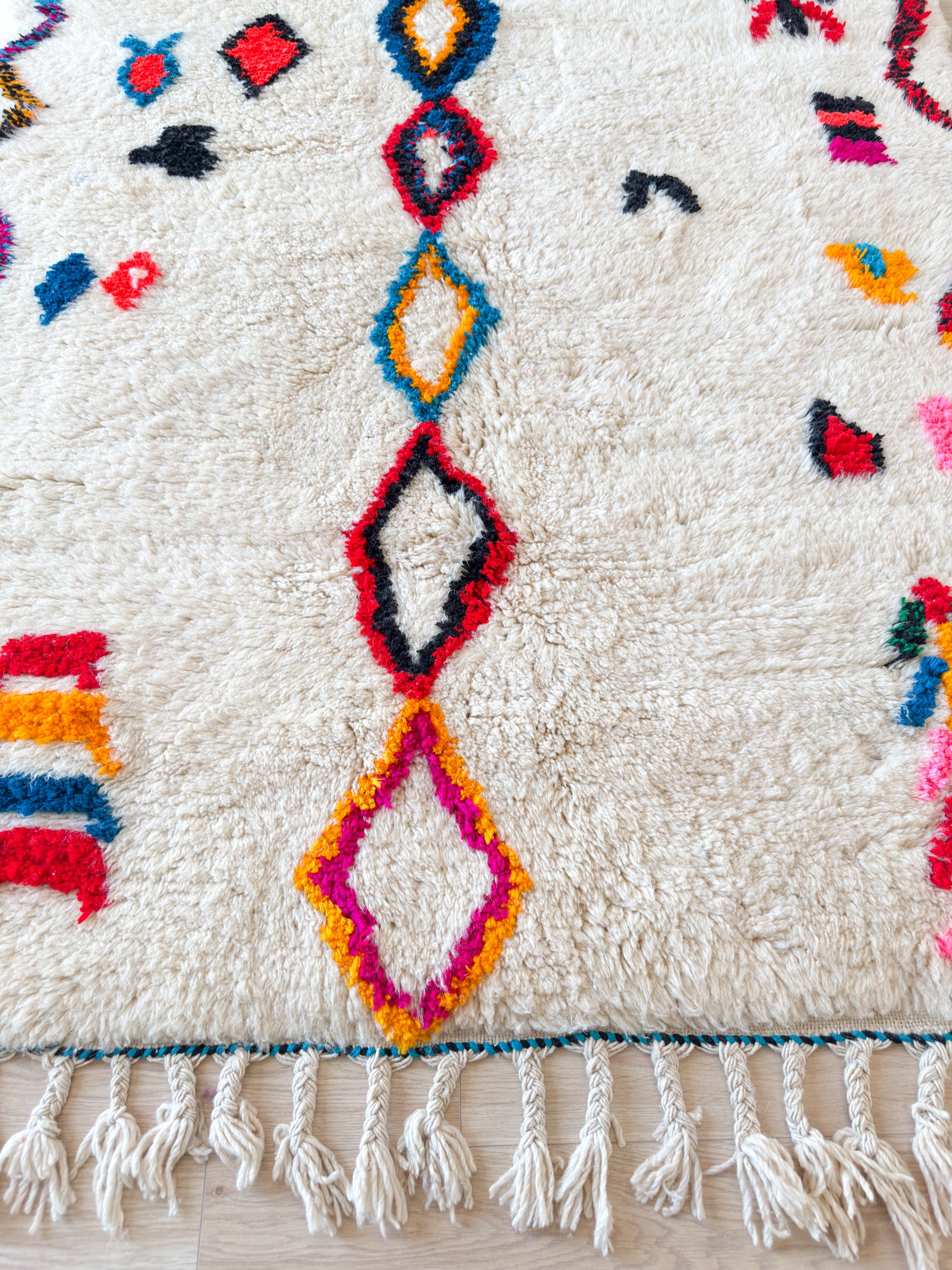 Tapis berbère coloré 150 x 266 cm - n°2610