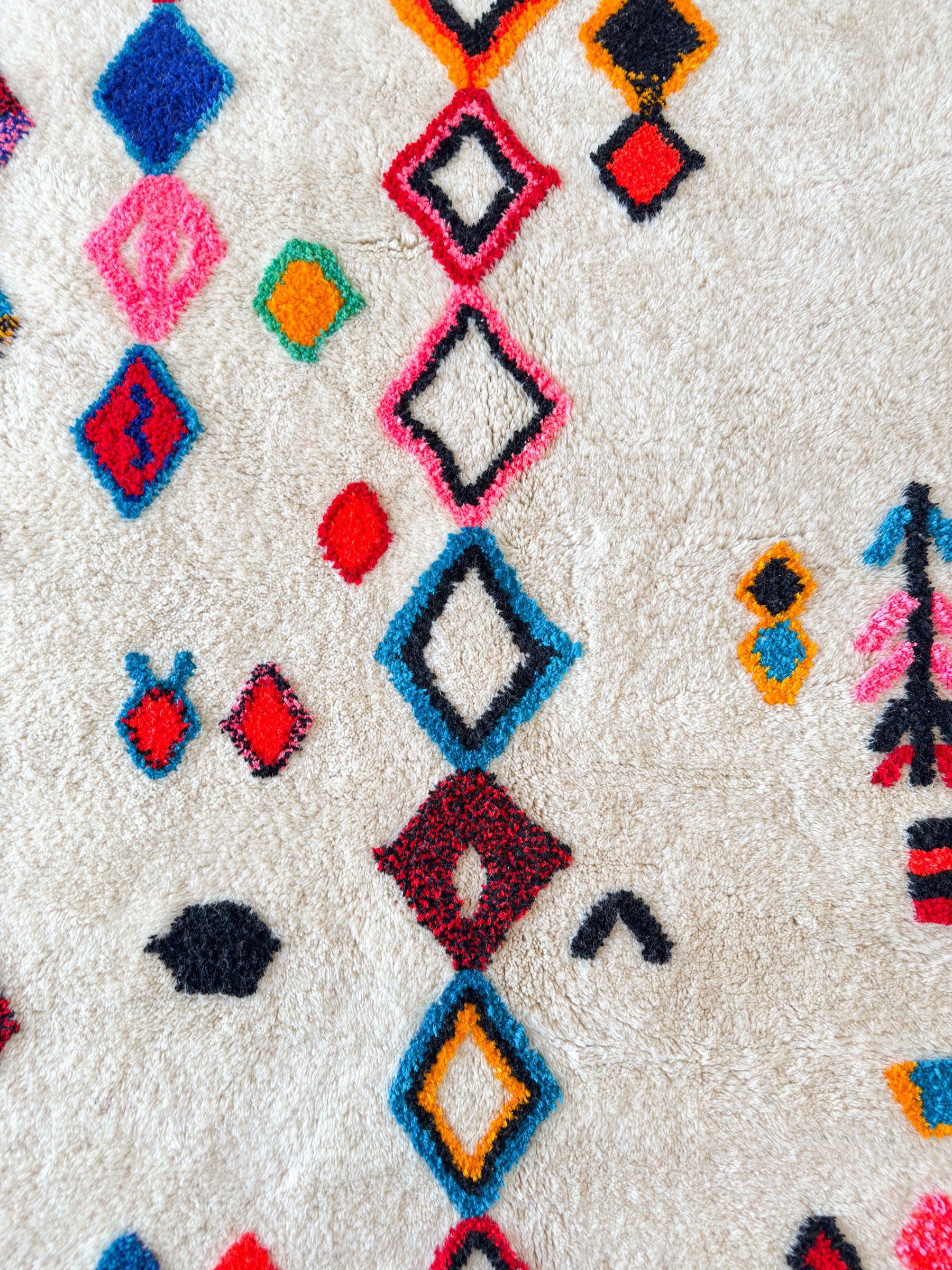 Tapis berbère coloré 165 x 278 cm - n°2612