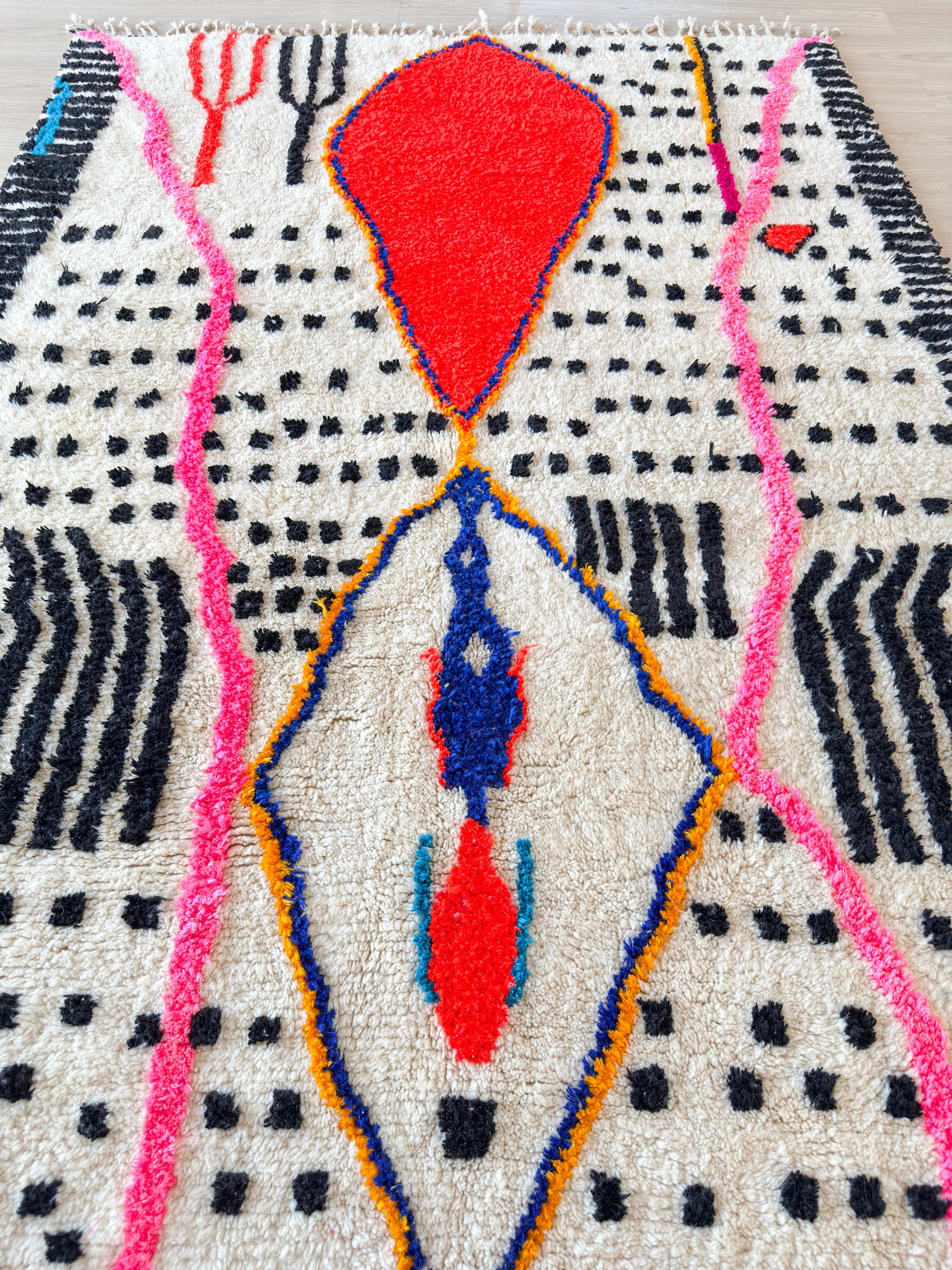 Tapis berbère coloré 191 x 315 cm - n°2621