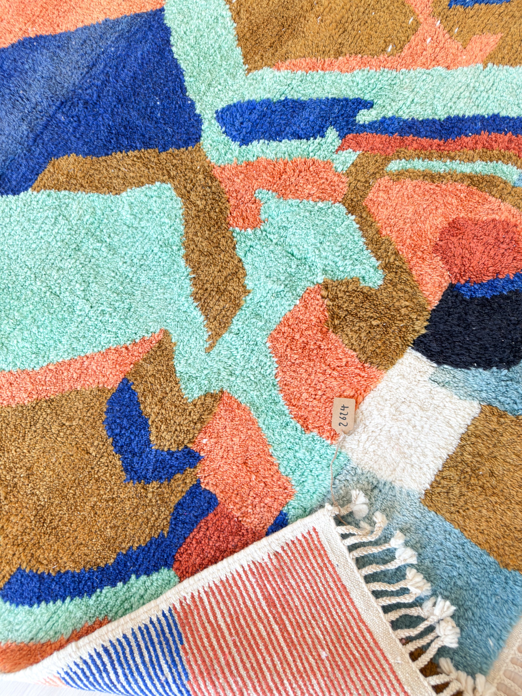 Tapis berbère coloré 181 x 285 cm - n°2624