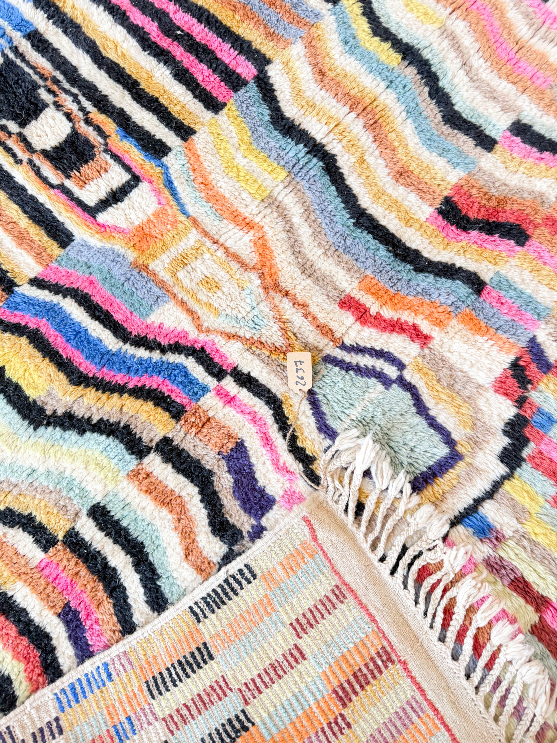 Tapis berbère coloré 171 x 256 cm - n°2637
