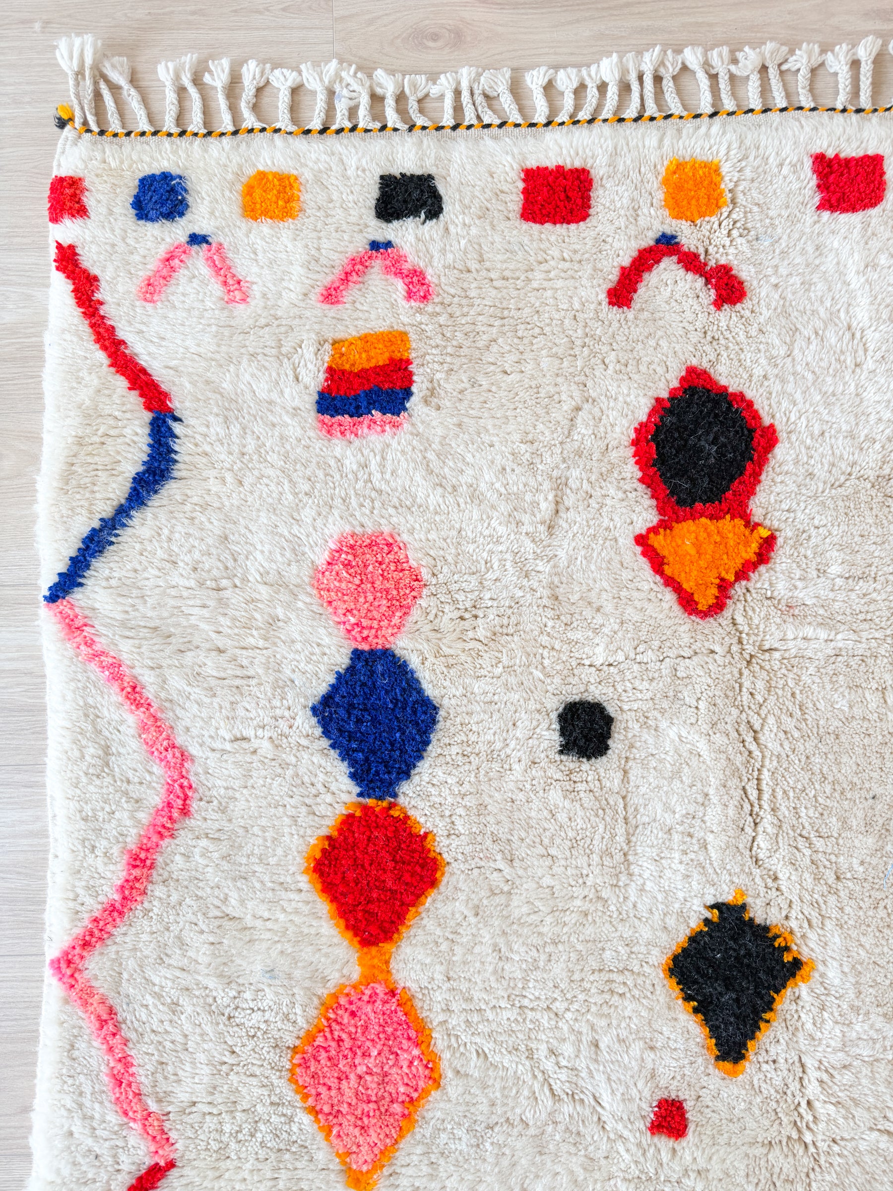 Tapis berbère coloré 150 x 257 cm - n°2650