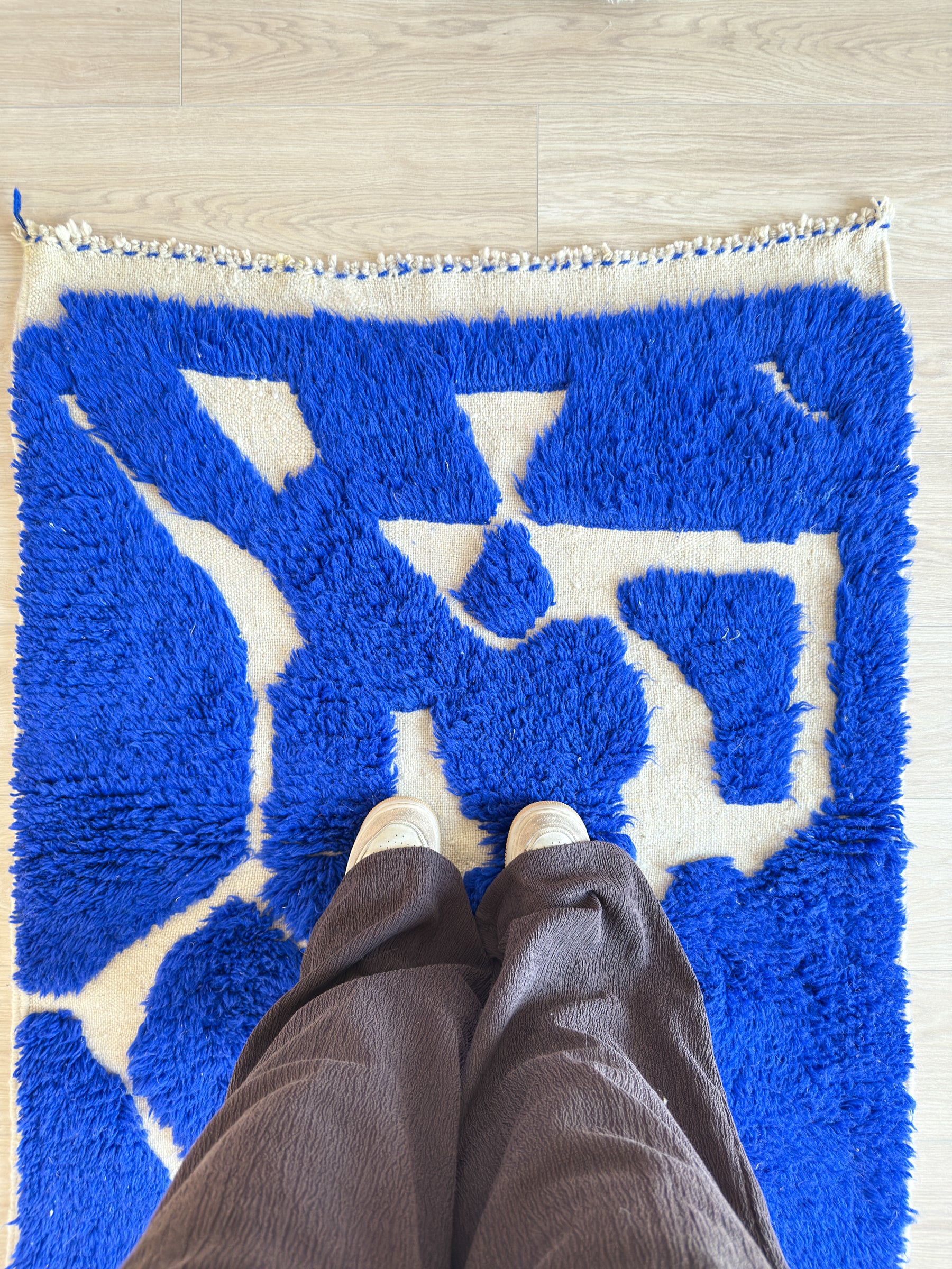 Tapis berbère coloré 99 x 148 cm - n°2641