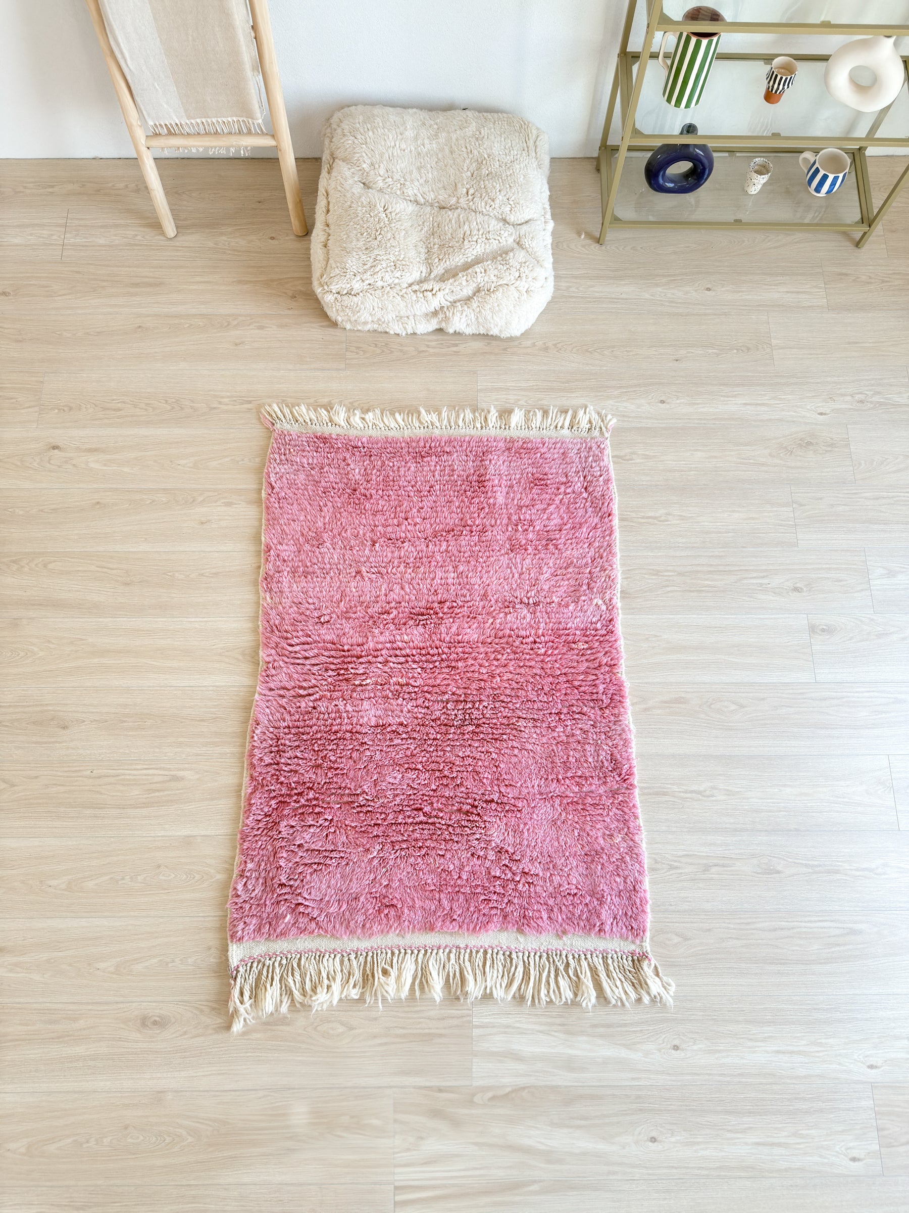 Tapis berbère coloré 104 x 157 cm - n°2633