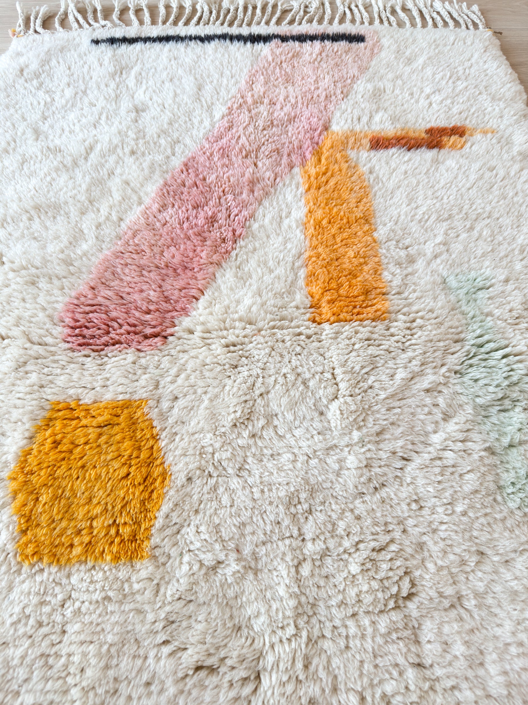 Tapis berbère coloré 112 x 185 cm - n°2634