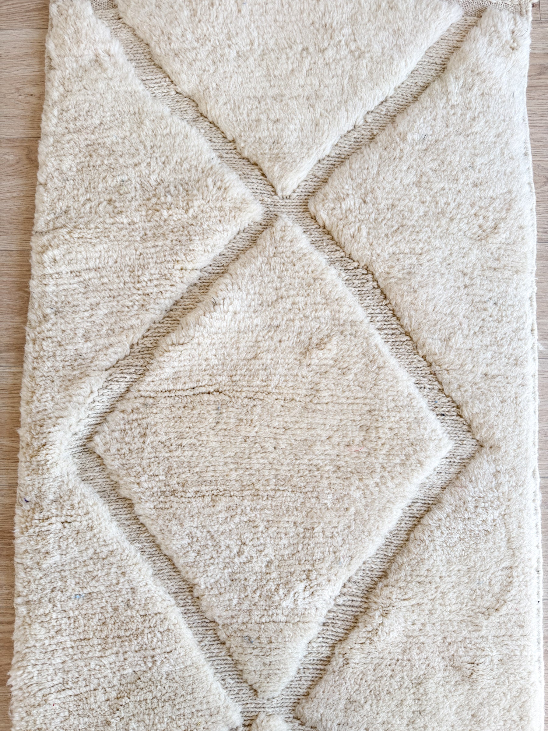 Tapis de couloir Beni Ouarain 82 x 327 cm - n°2336