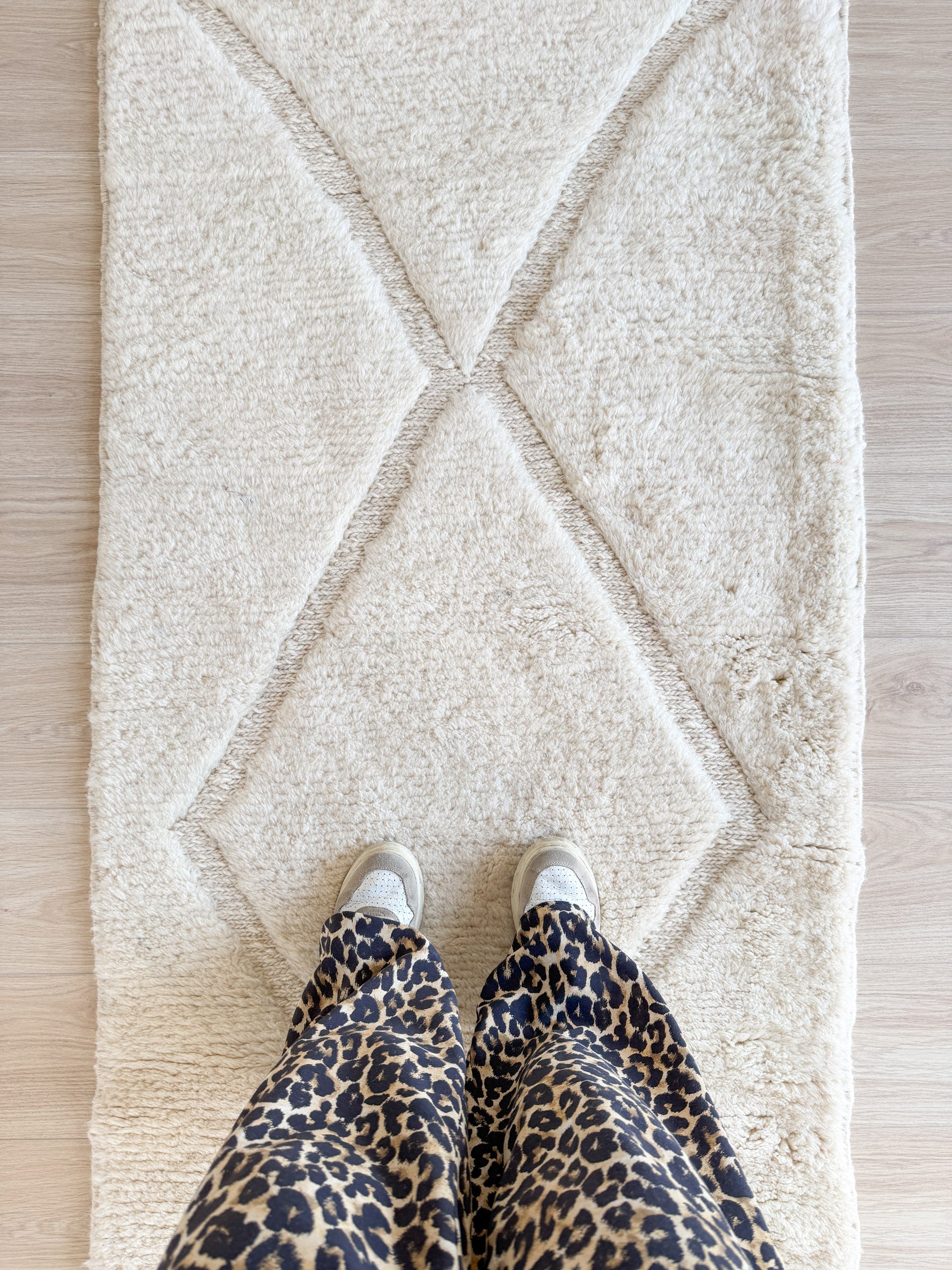 Beni Ouarain Runner Rug 88 x 300 cm - No. 2384