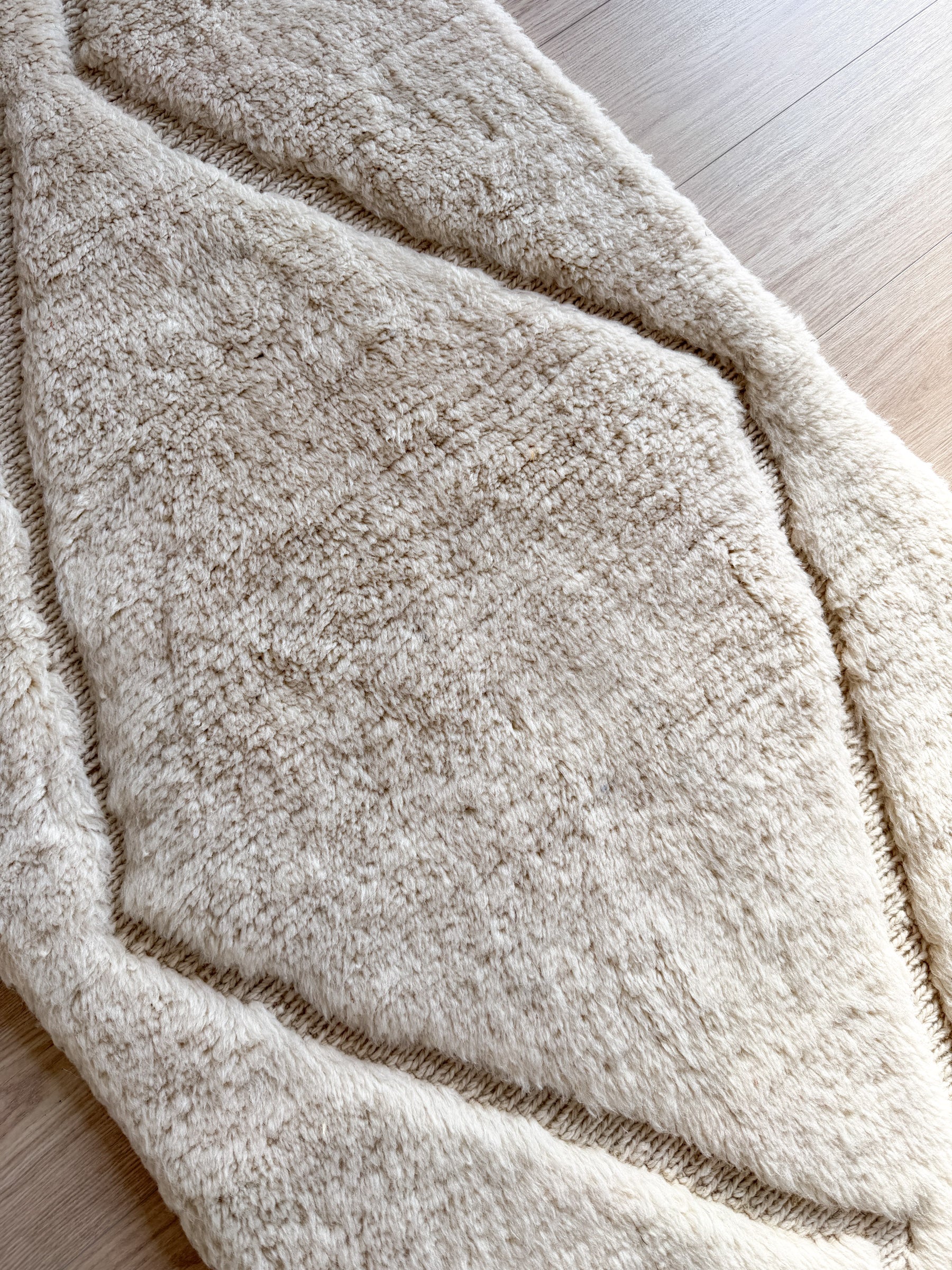 Tapis de couloir Beni Ouarain 84 x 337 cm - n°2338