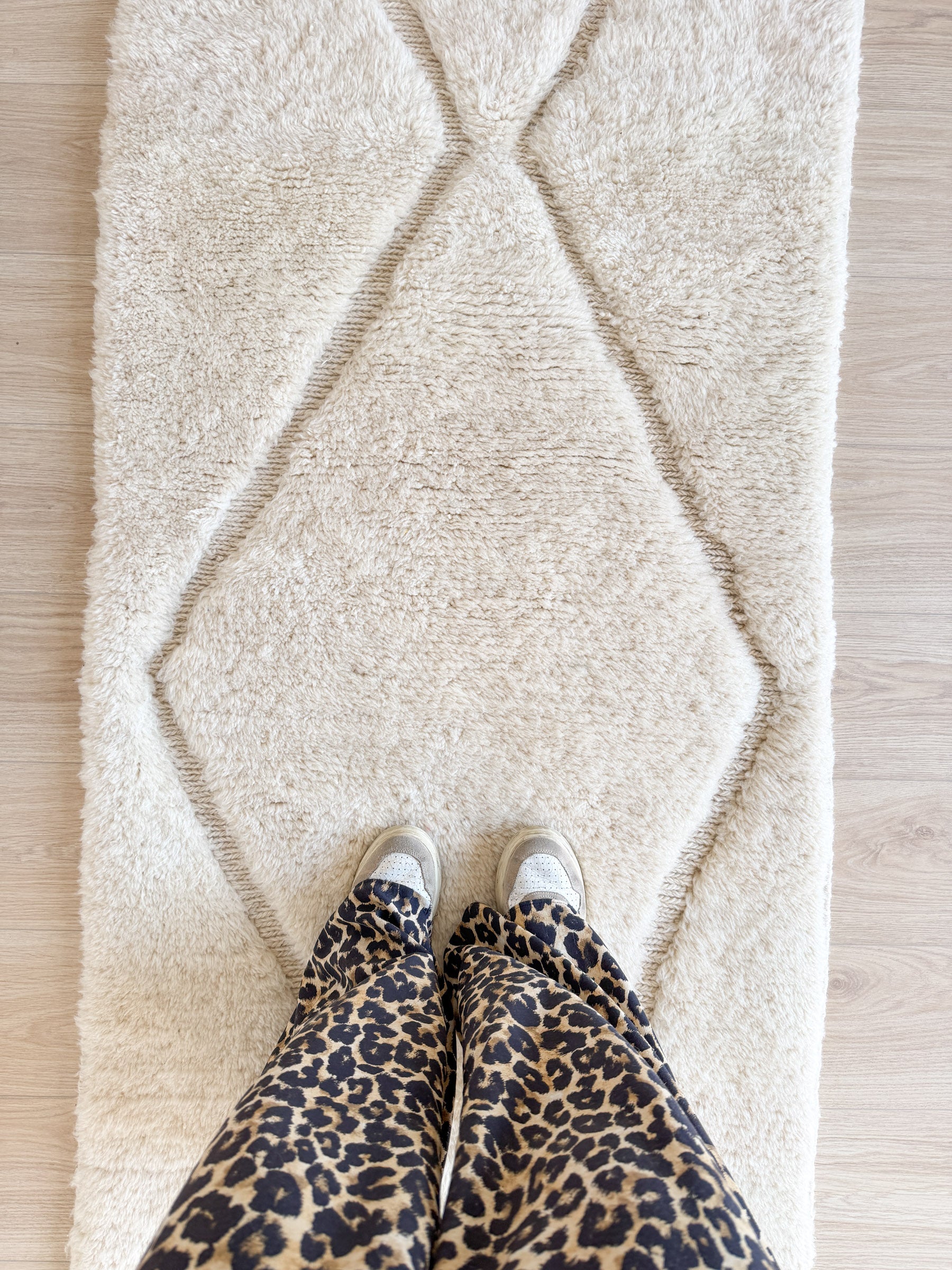 Tapis de couloir Beni Ouarain 84 x 337 cm - n°2338