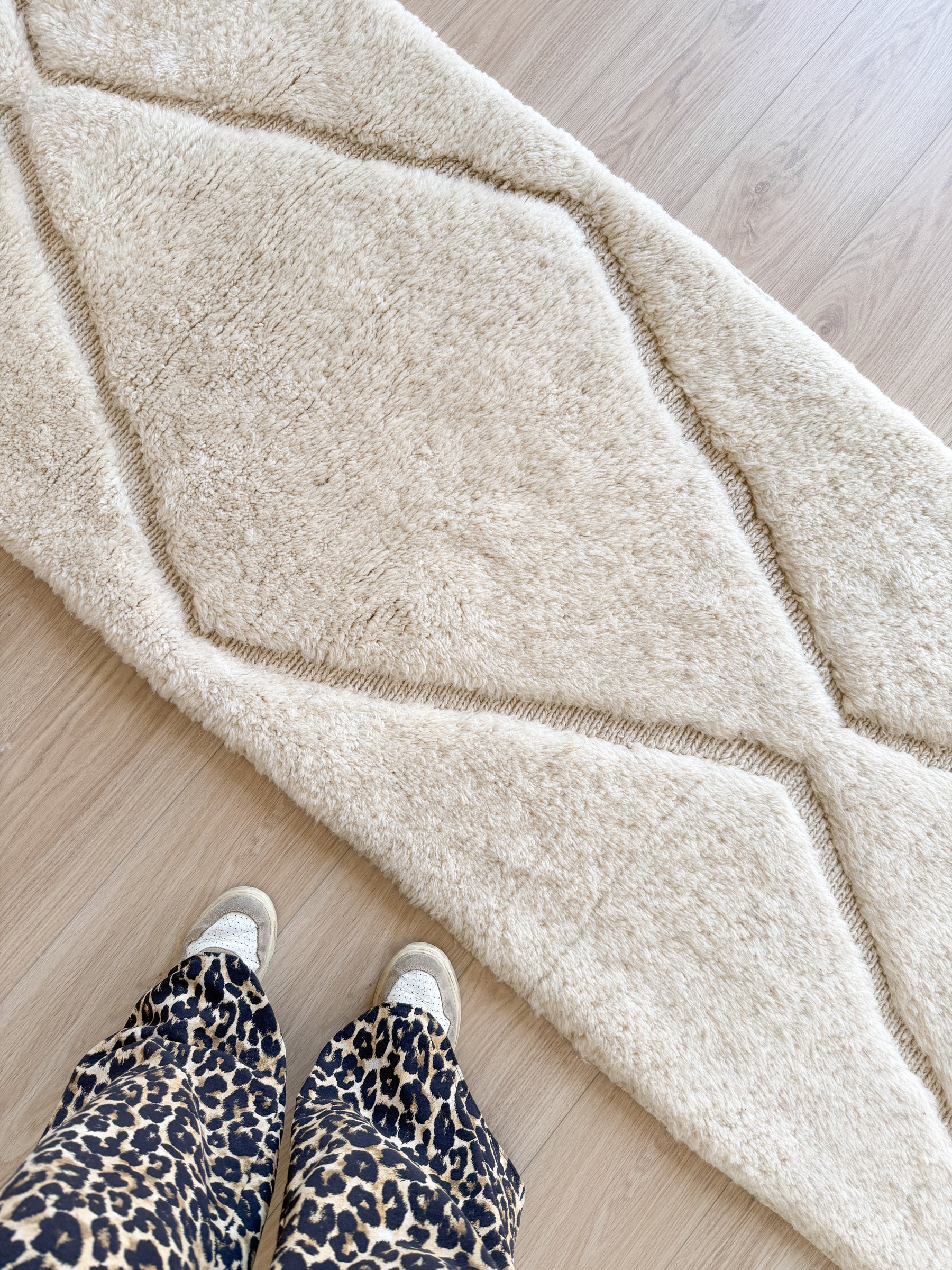 Tapis de couloir Beni Ouarain 84 x 337 cm - n°2338