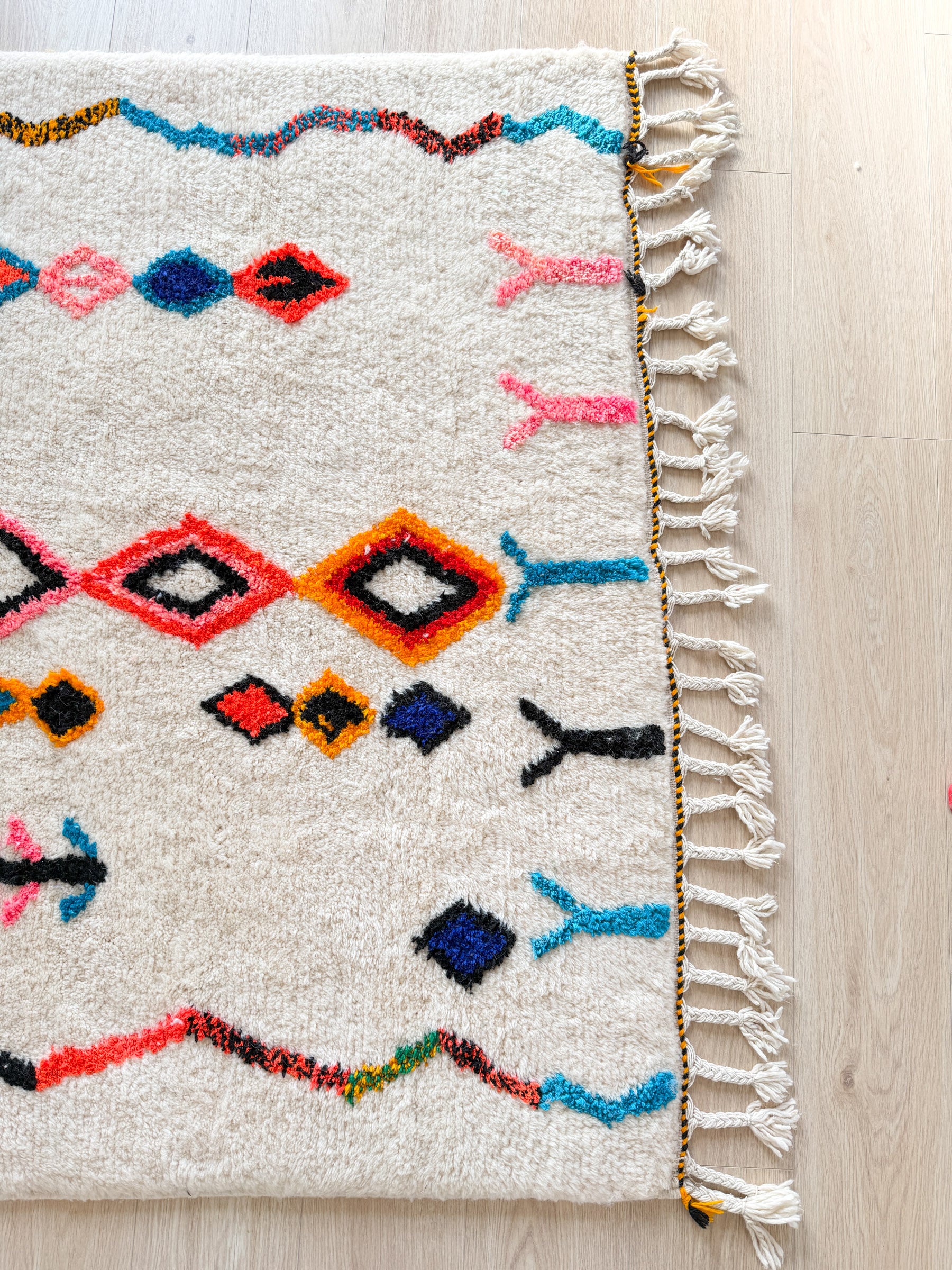 Colorful Berber rug 148 x 270 cm - No. 2382