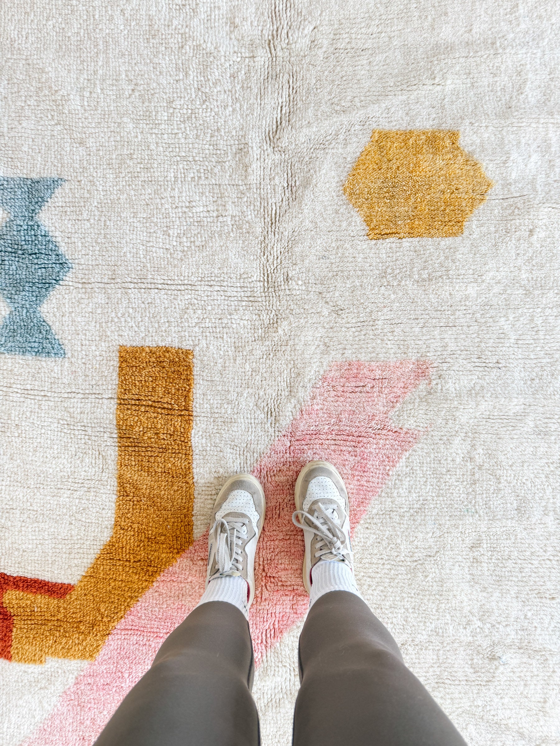 Tapis berbère coloré 147 x 217 cm - n°2407