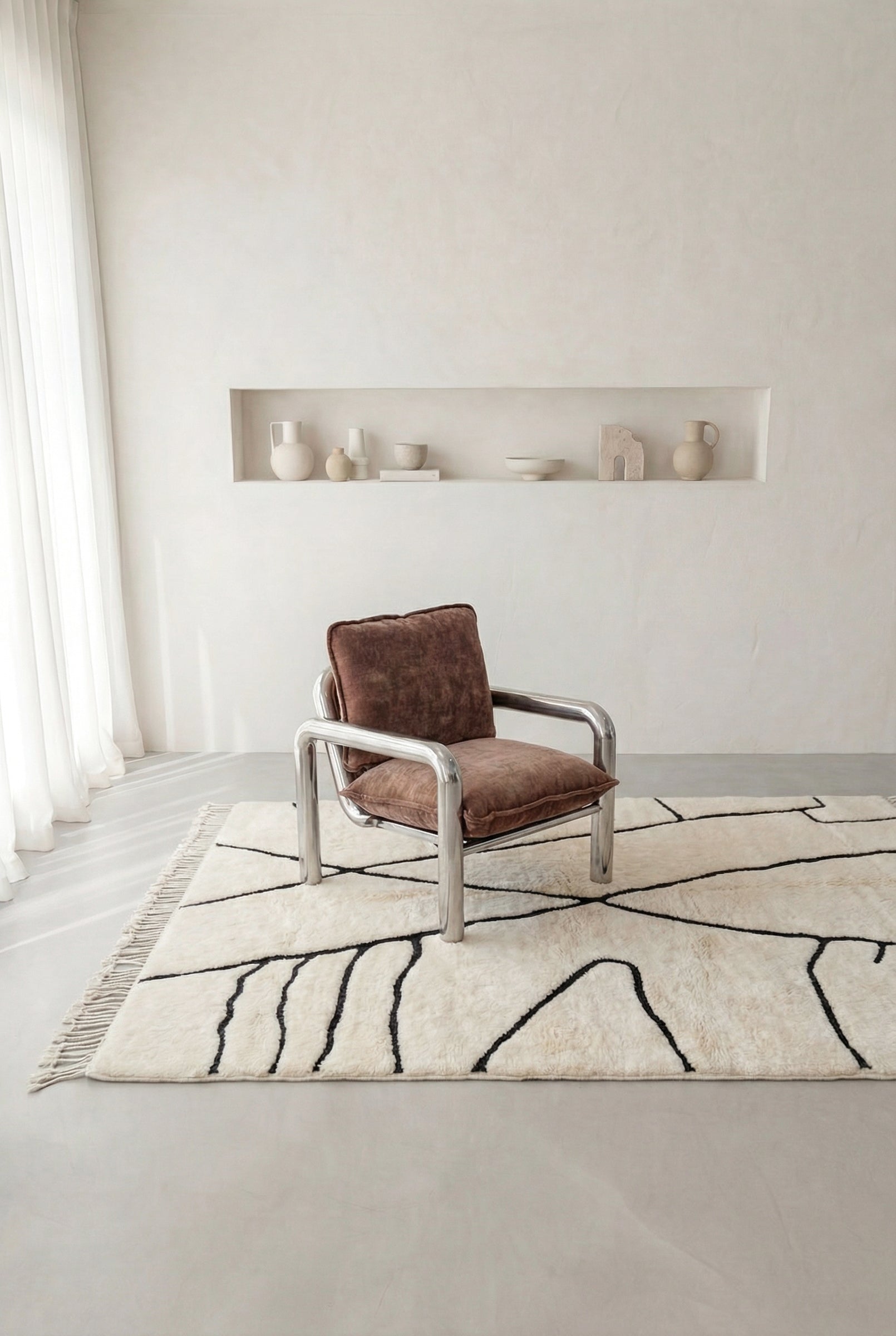 Berber rug M'rirt - No. 3004 