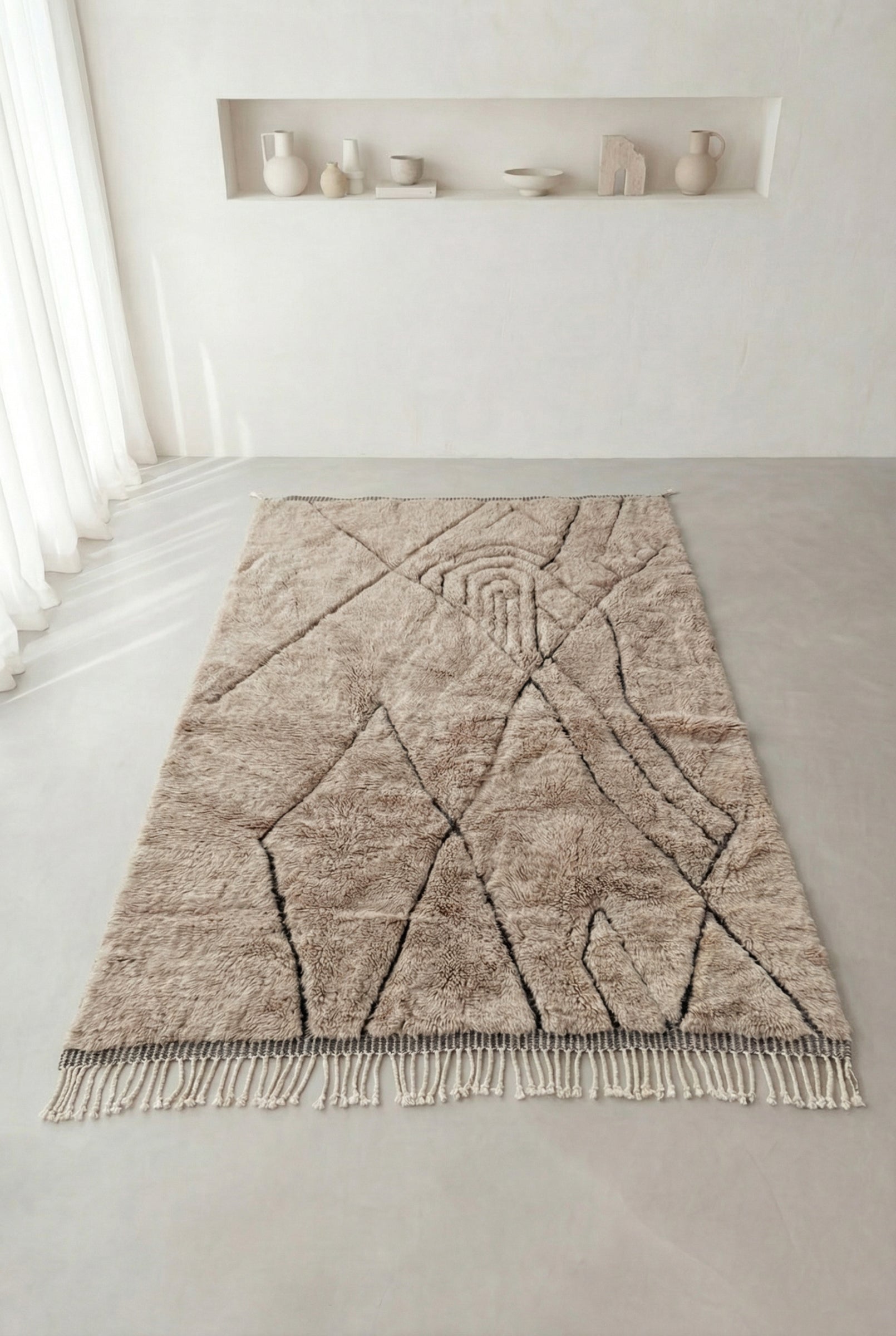 Berber rug M'rirt - No. 2412