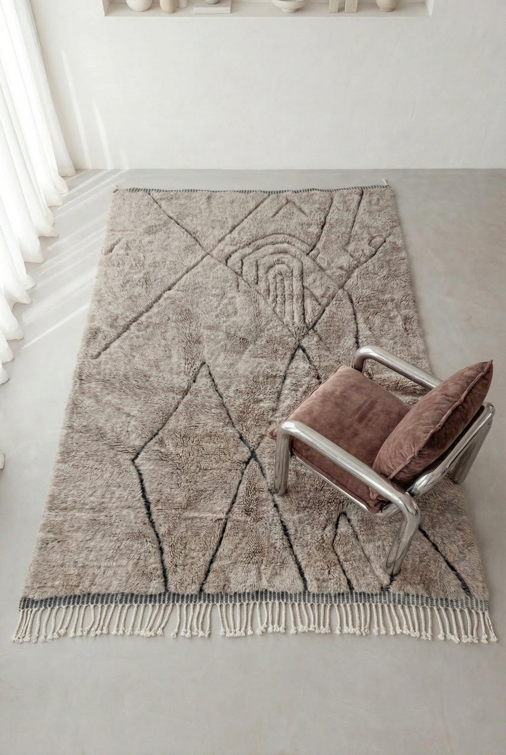 Berber rug M'rirt - No. 2412