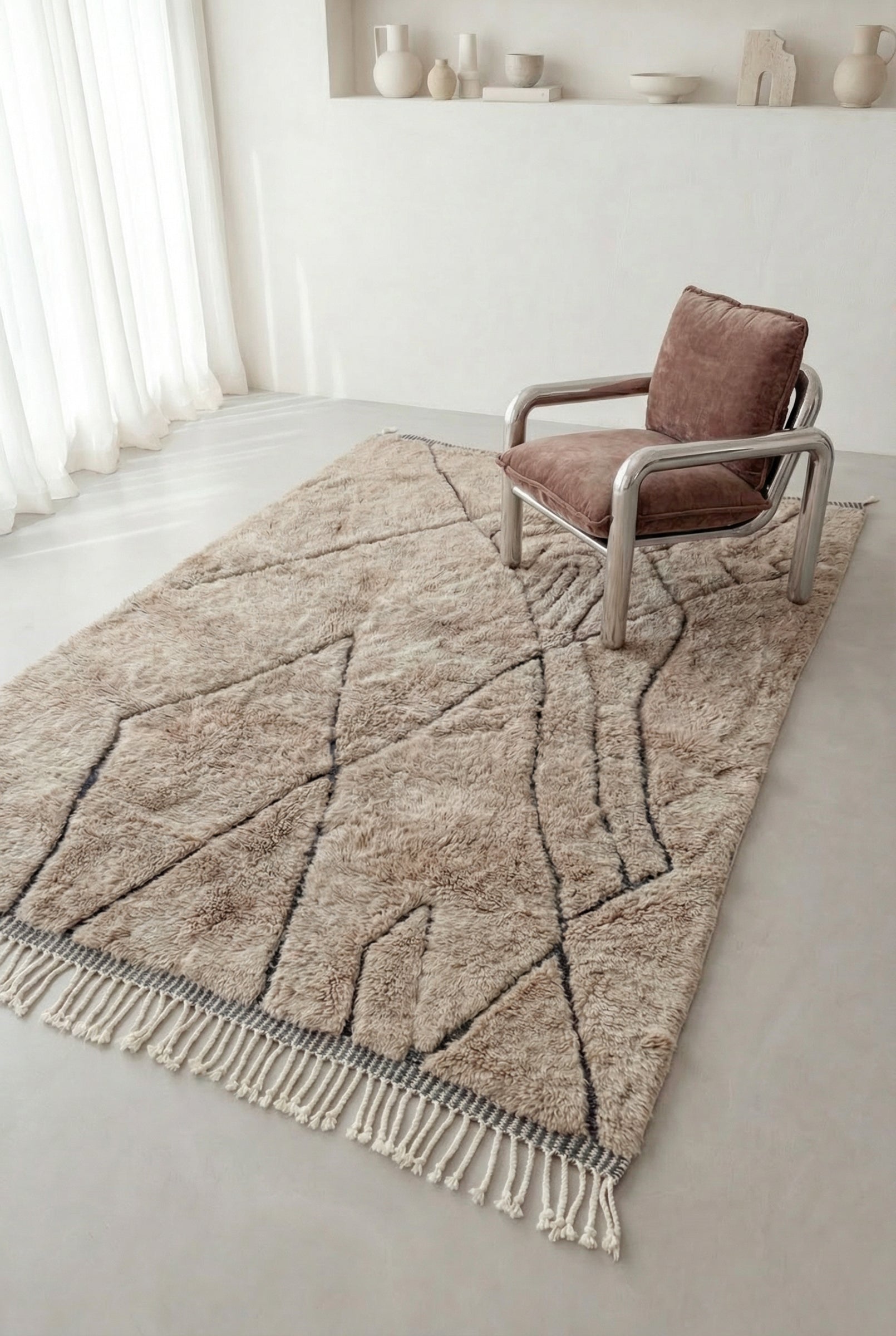 Berber rug M'rirt - No. 2412