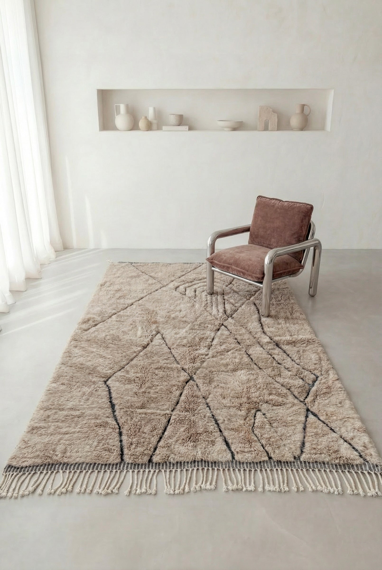 Berber rug M'rirt - No. 2412