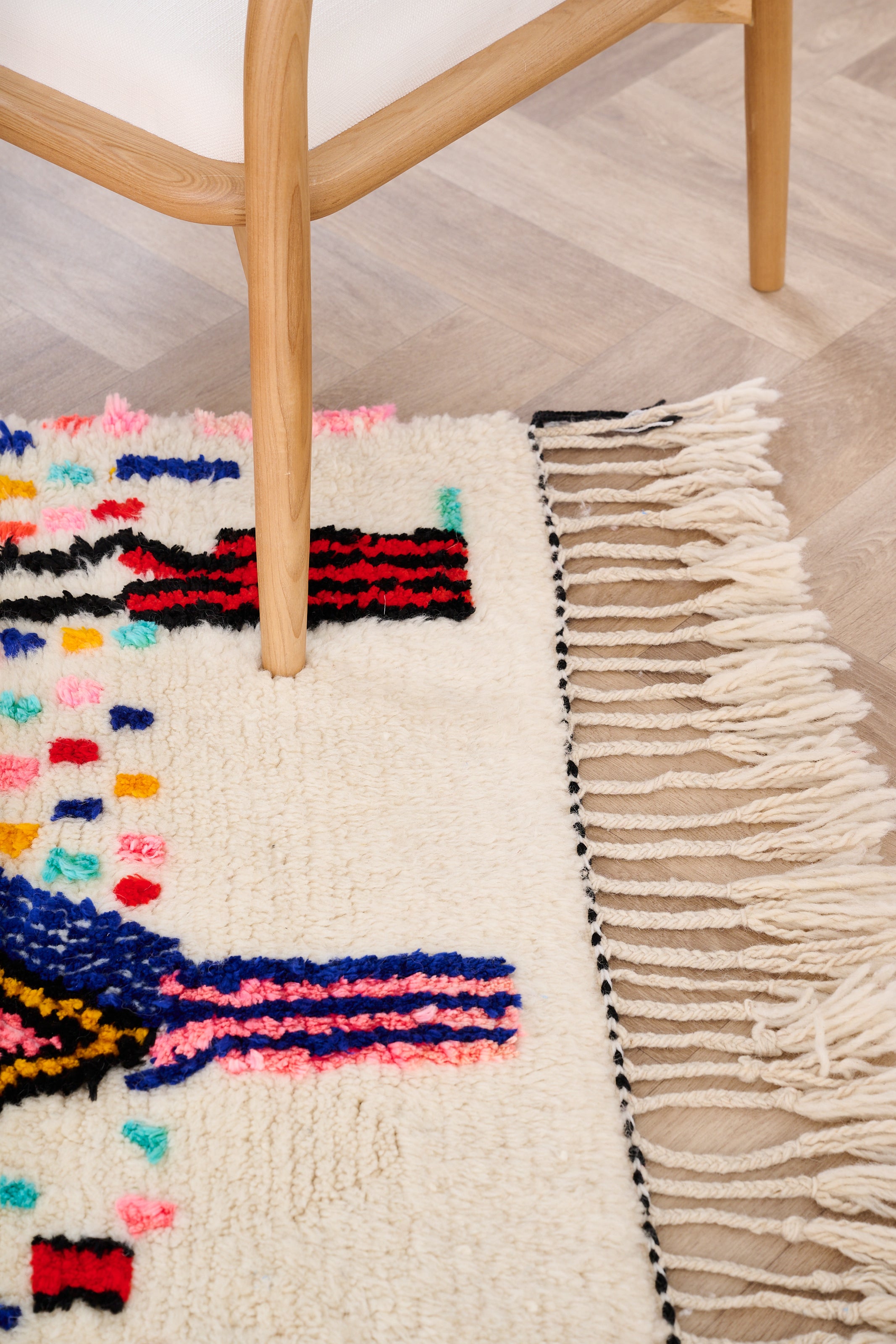 Colorful Berber rug 105 x 160 cm - n°1063