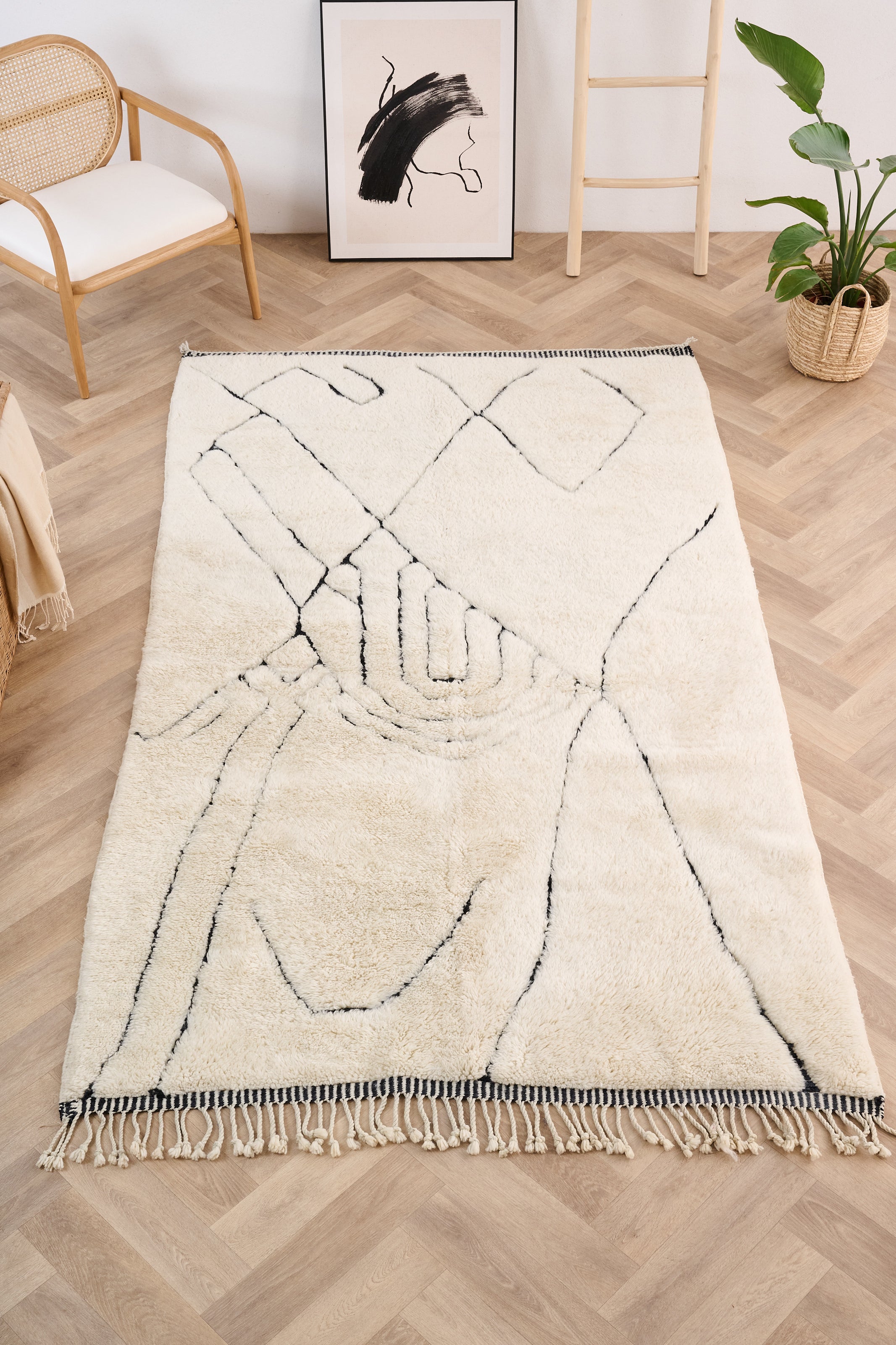 Tapis M'rirt - 148 x 276 cm - n°1390