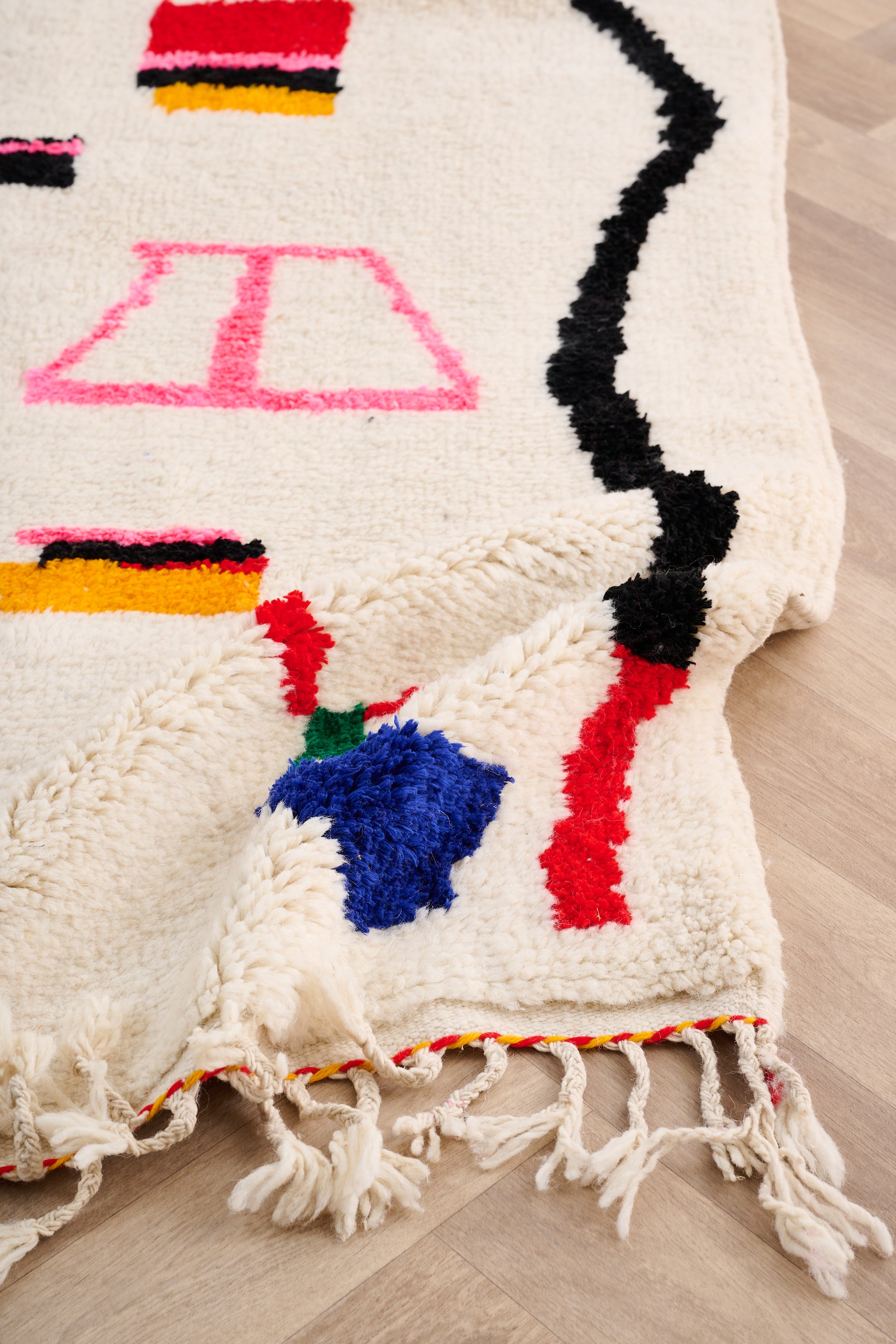 Colorful Berber rug 197 x 328 cm - n°1470