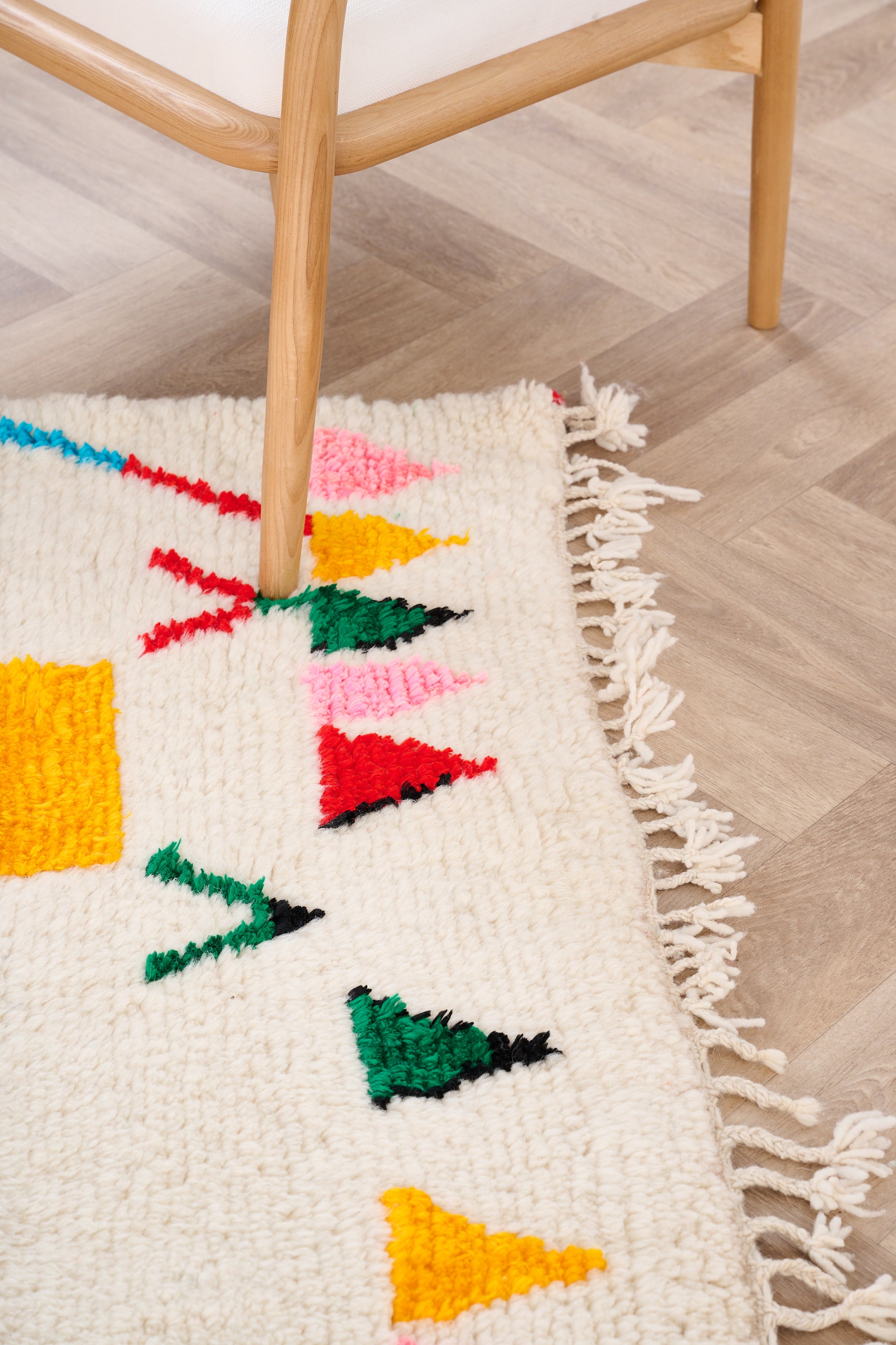 Colorful Berber rug 198 x 292 cm - n°1501