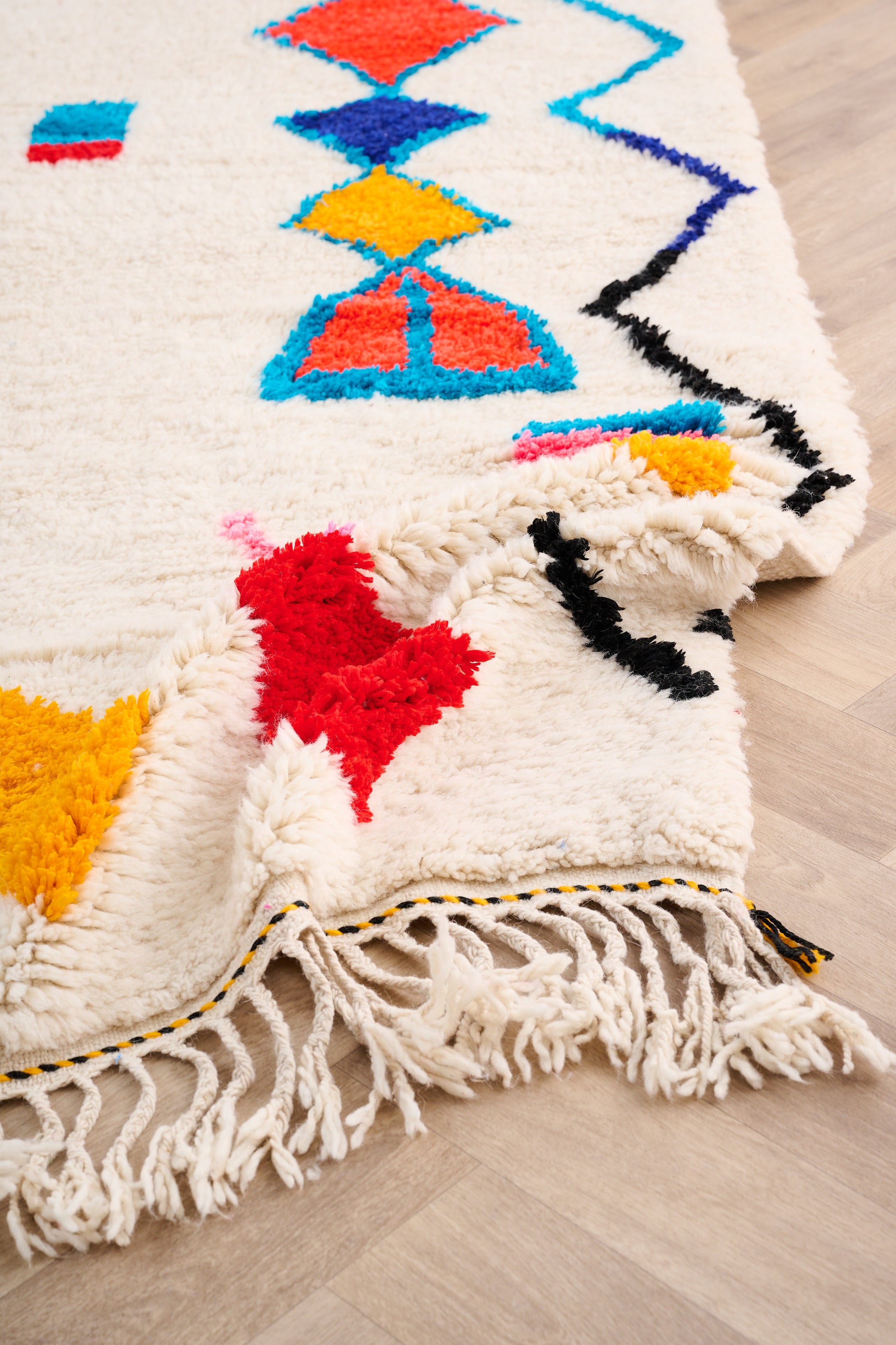 Colorful Berber rug 206 x 318 cm - n°1502