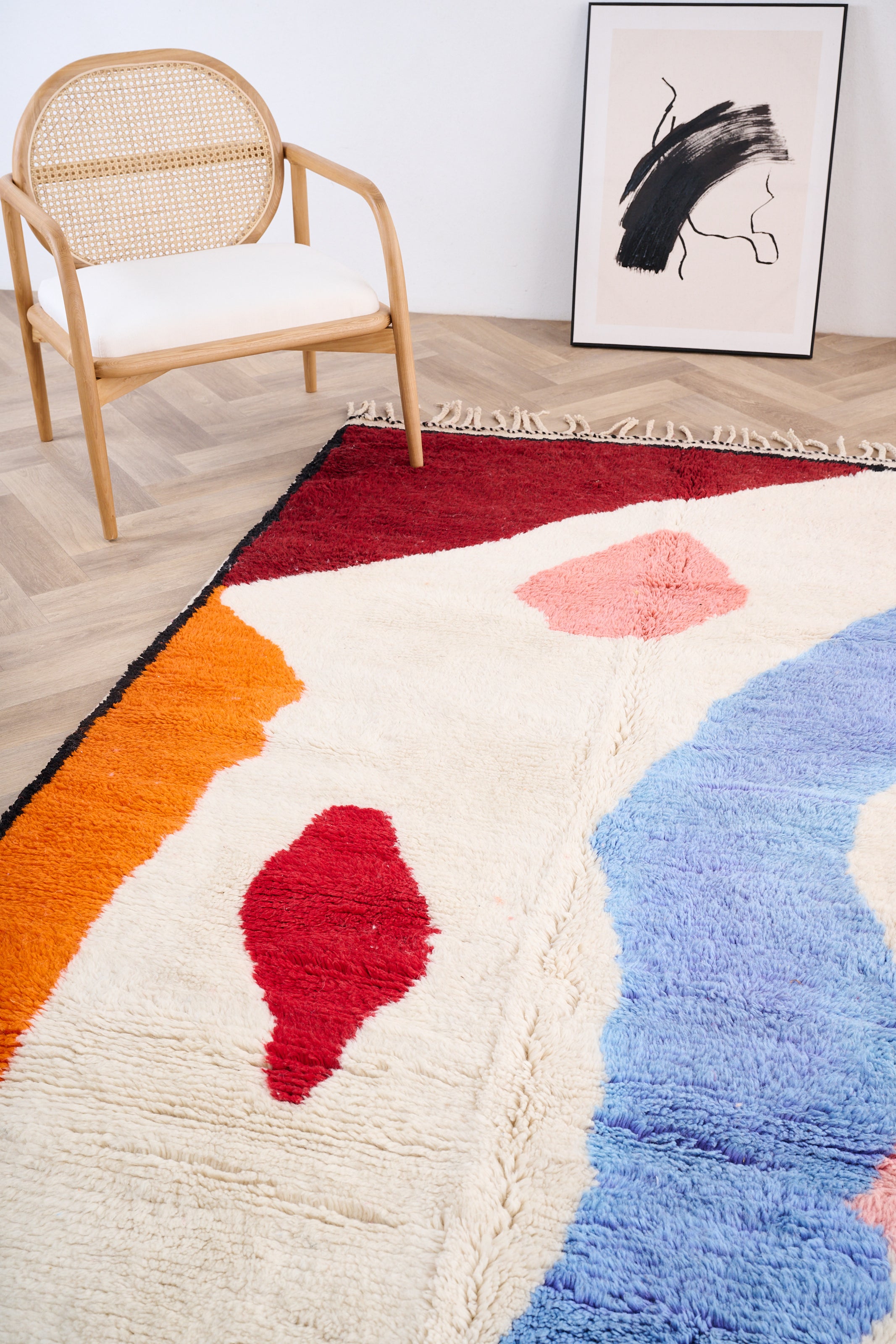 Colorful Berber rug 156 x 273 cm - n°1532