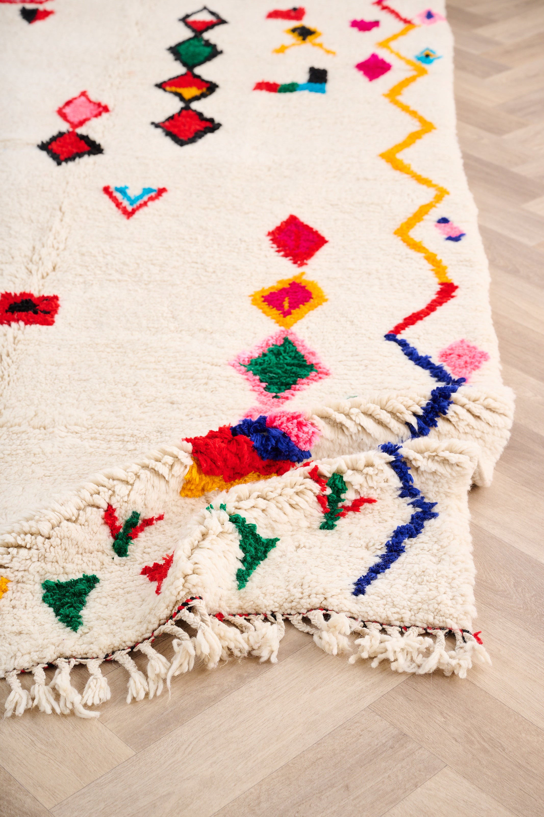 Colorful Berber rug 152 x 275 cm - n°1555