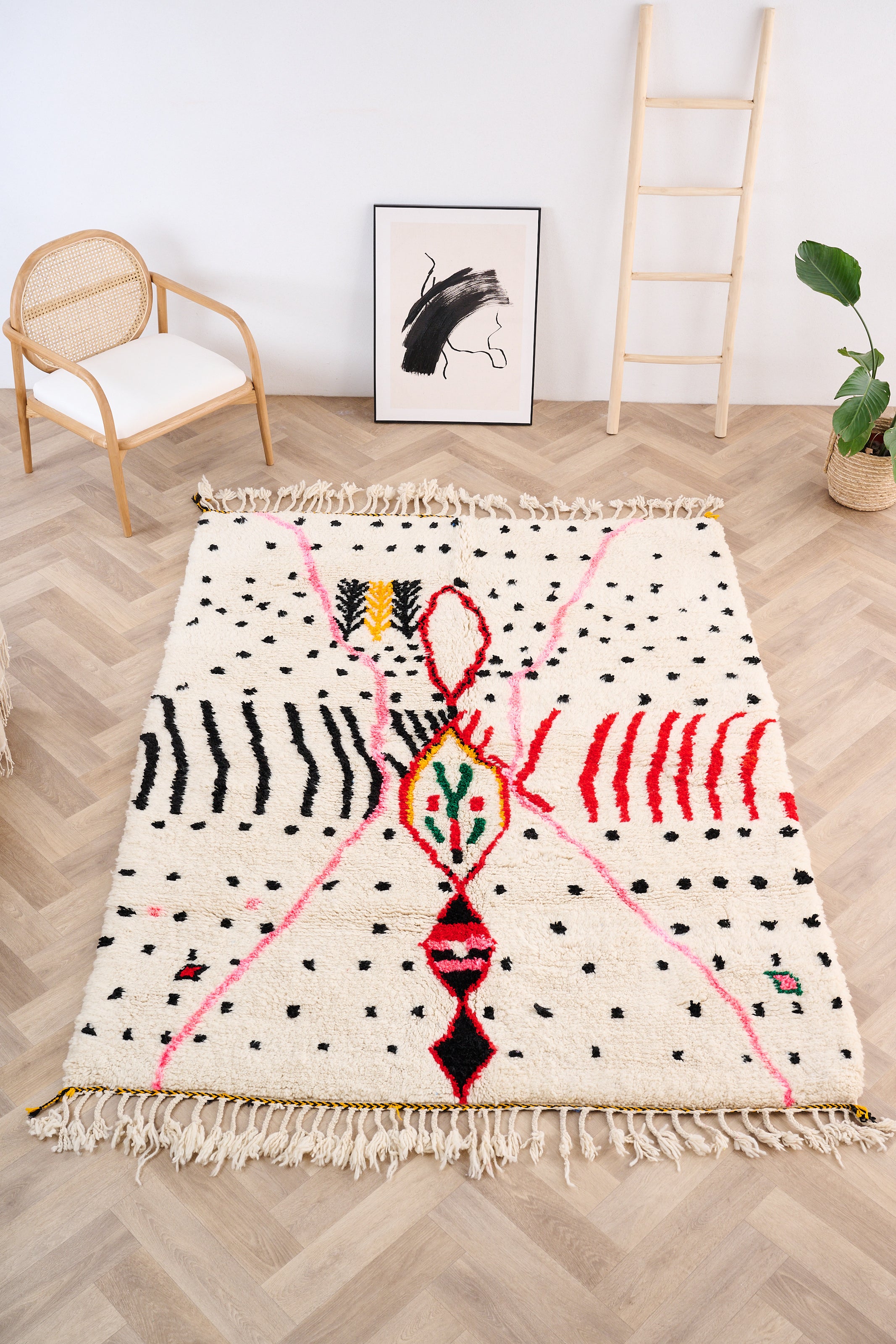 Tapis berbère coloré 180 x 260 cm - n°1559